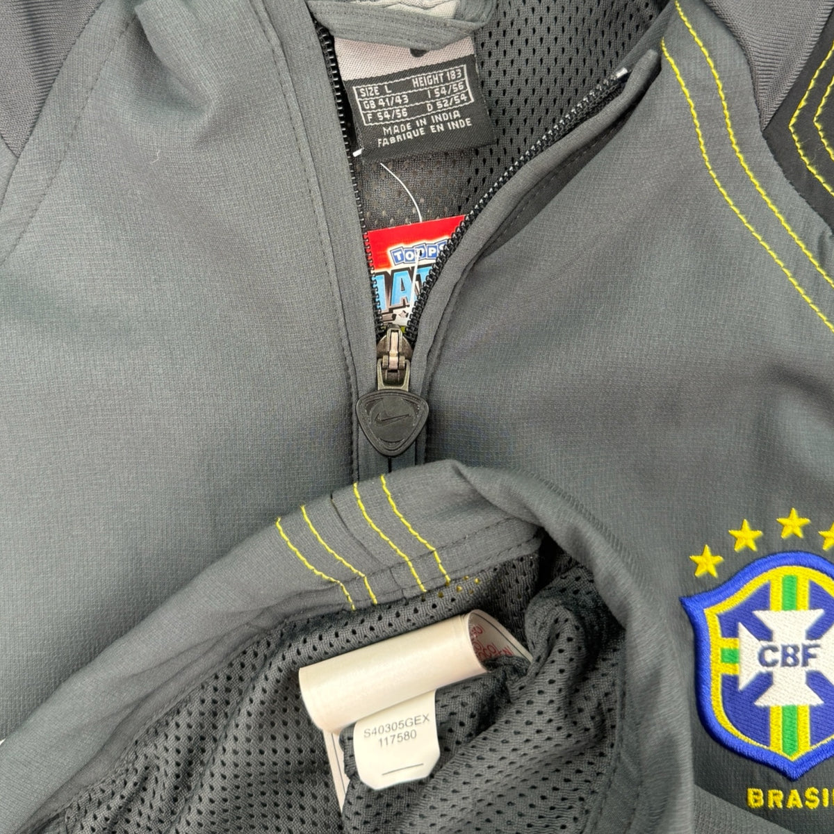 Brazil 2004 Tracksuit Jacket (L)