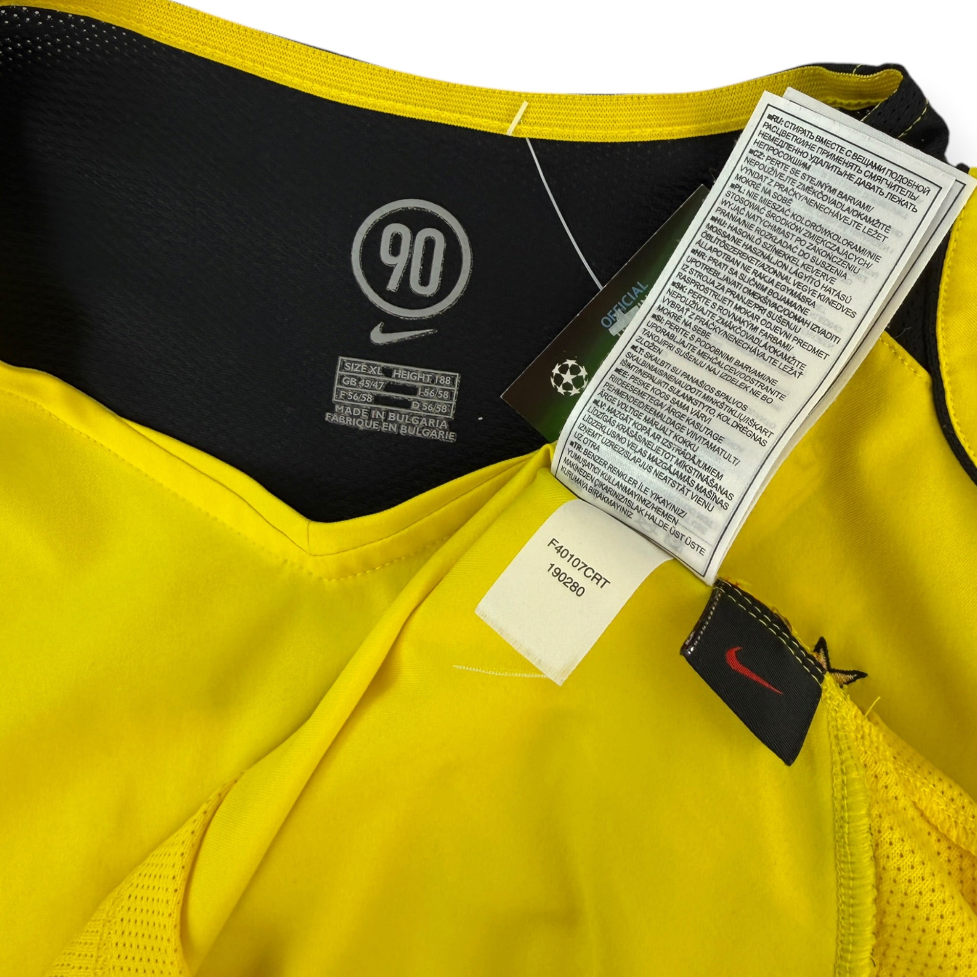 Borussia Dortmund 2004 Home Shirt (XL)