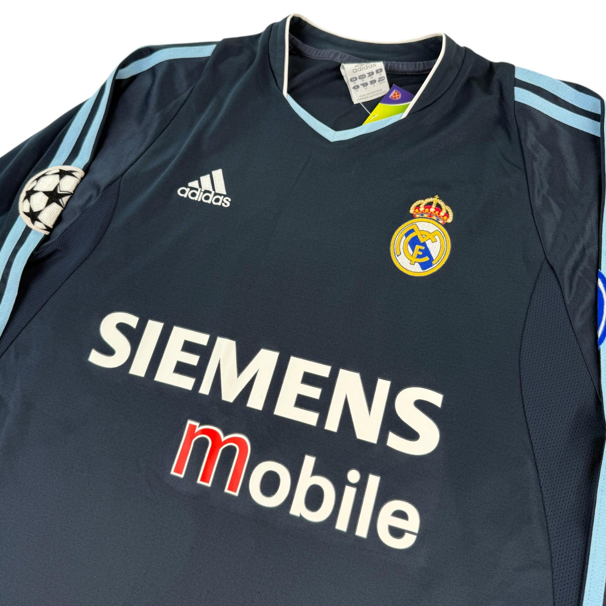 Real Madrid 2003 L/S Away Shirt, Raul 7 (M)