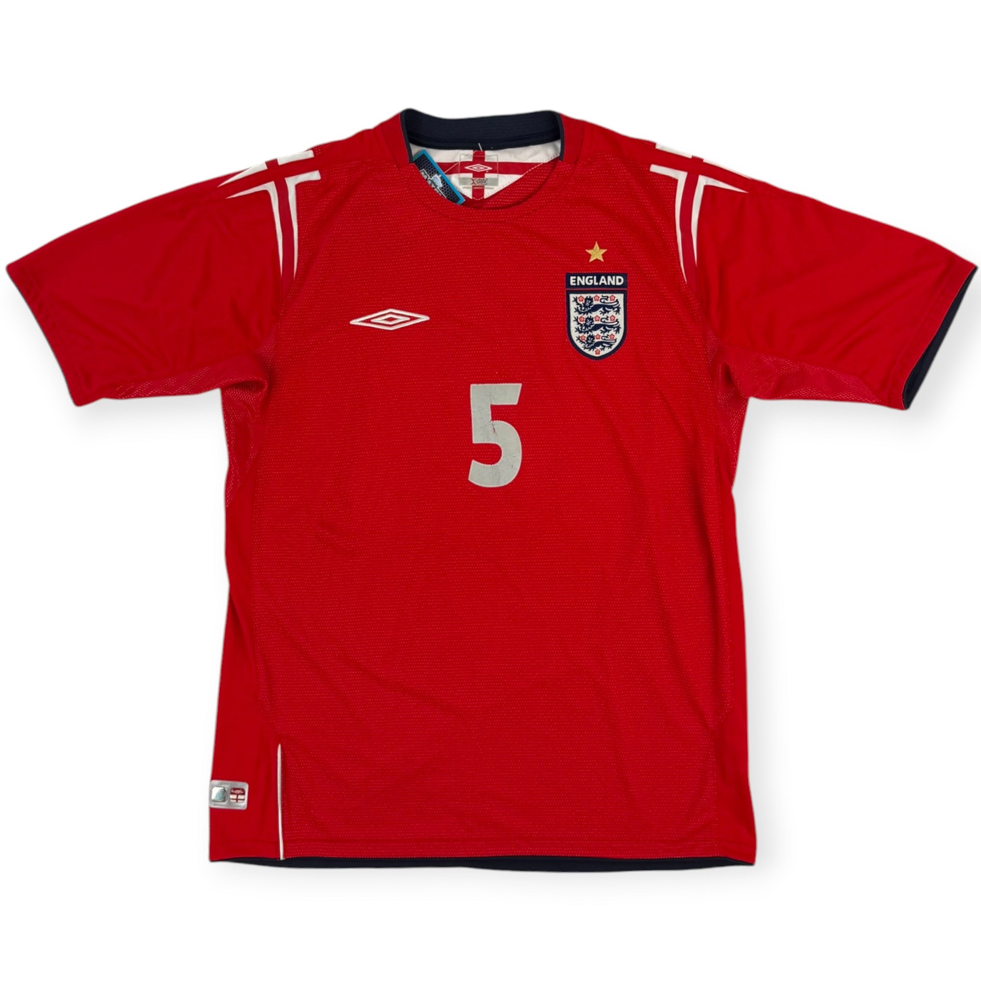 England 2004 Away Shirt, Gerrard 5 (M)