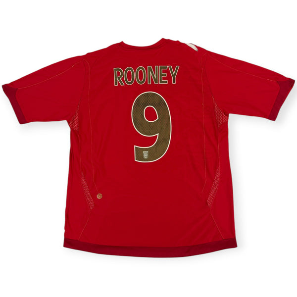 England 2006 Away Shirt, Rooney 9 (XL)