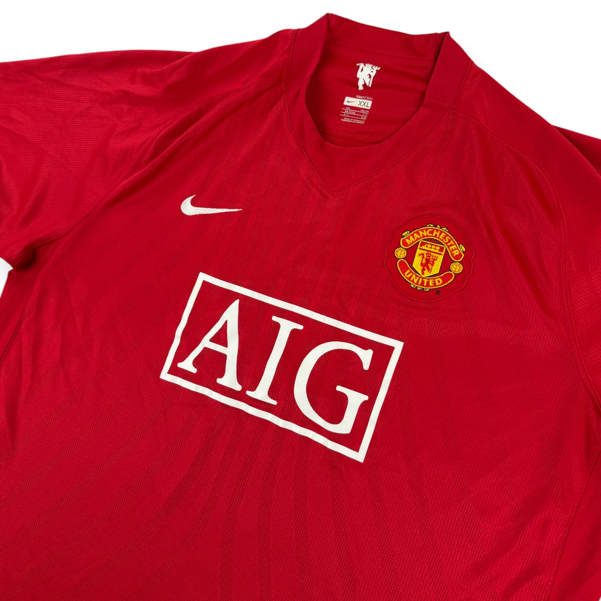 Manchester United 2007 Home Shirt (XXL)
