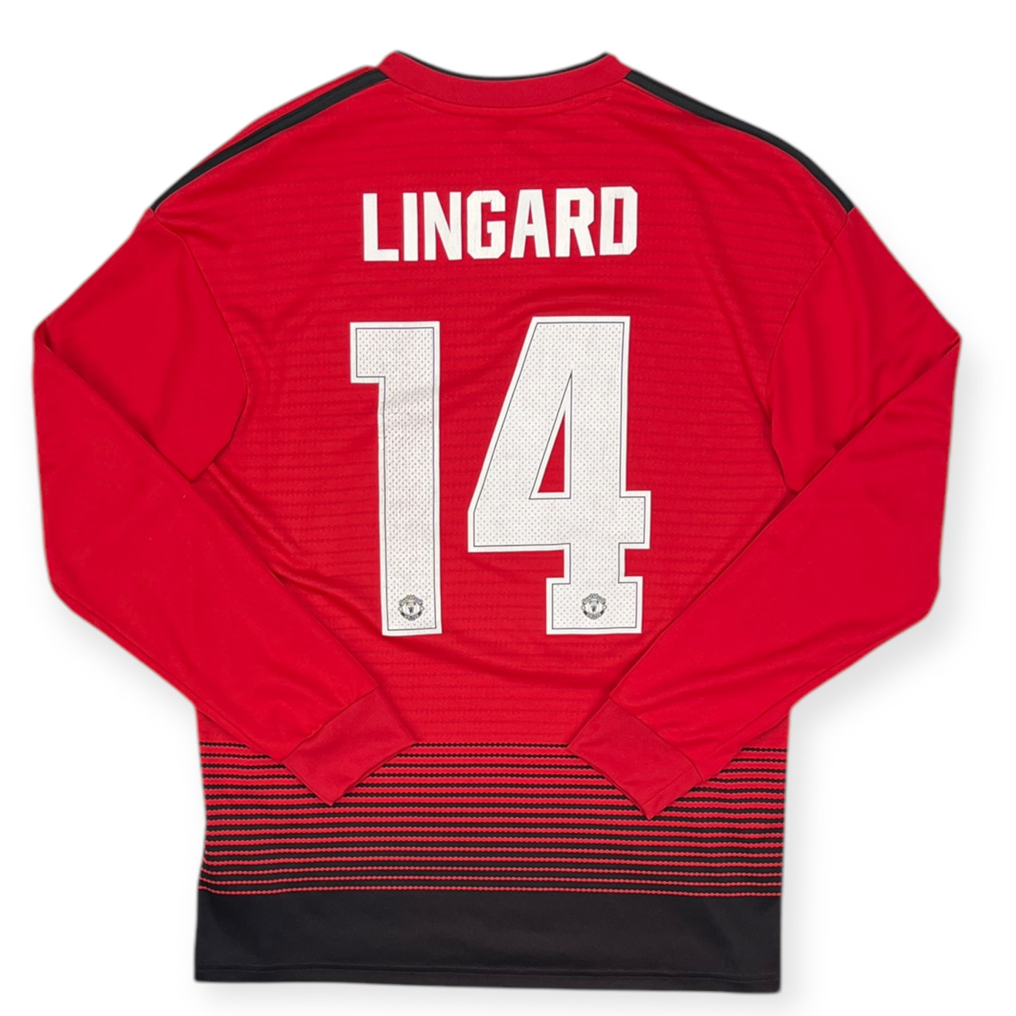 Manchester United 2018 Home Shirt L/S, Lingard 14 (M)