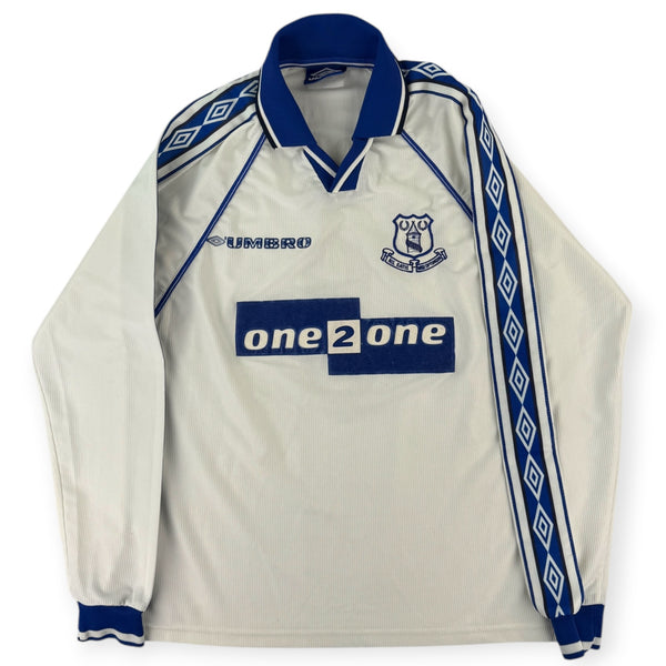 Everton 1998 L/S Away Shirt, Barmby 8 (M)