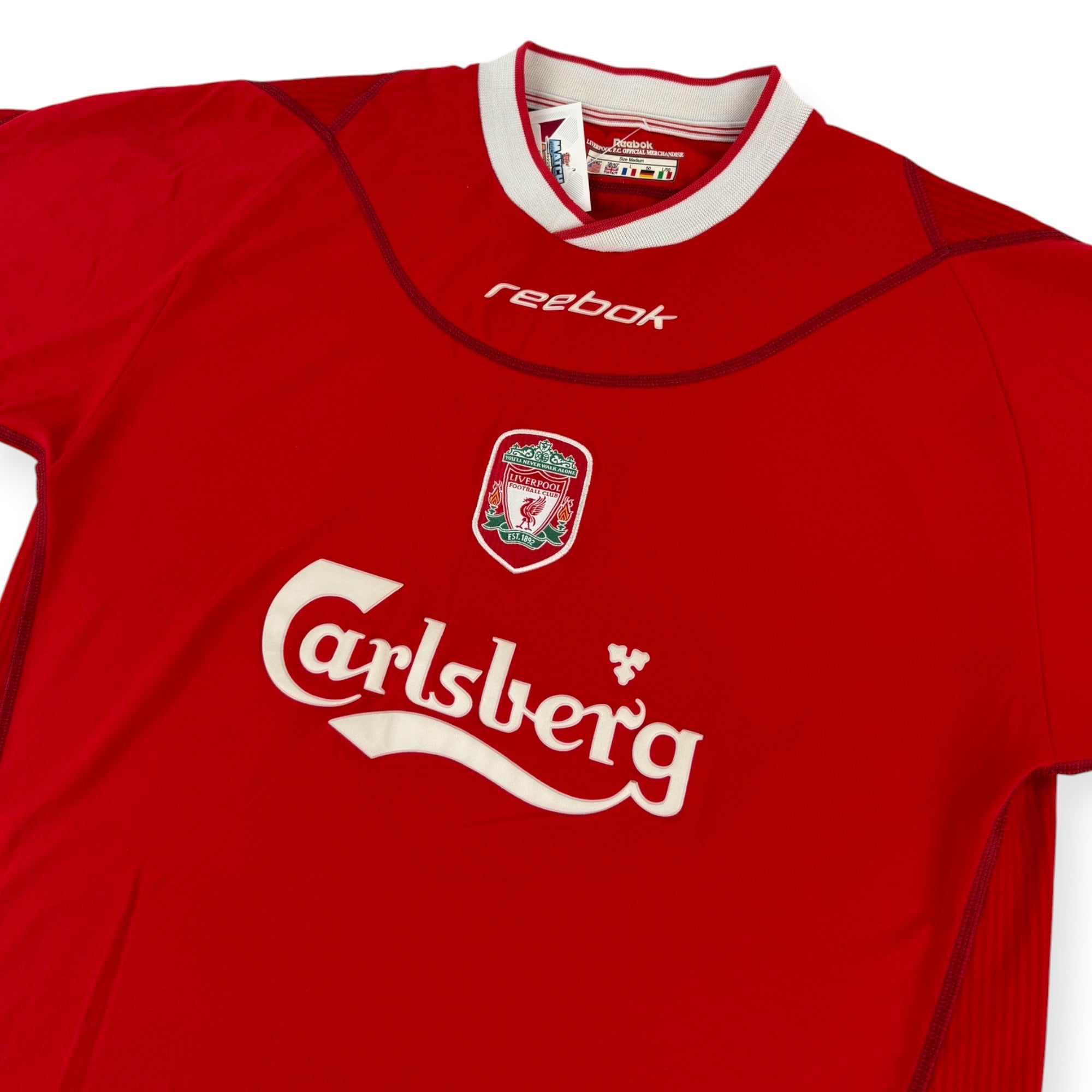 Liverpool 2002 Home Shirt (M)