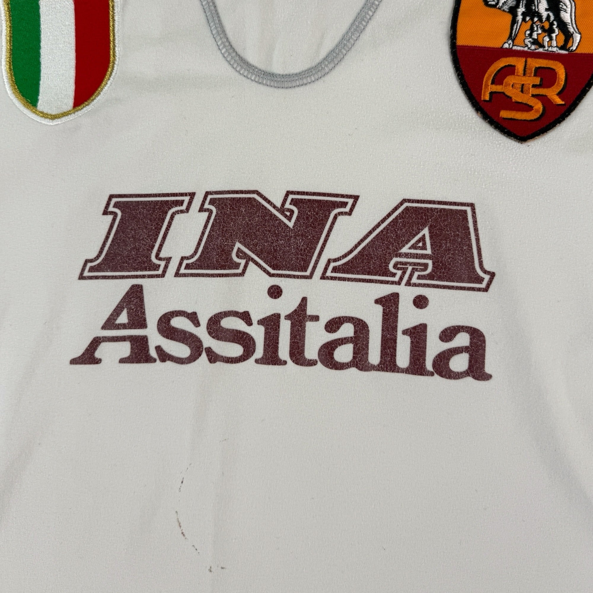 AS Roma 2001 L/S Away Shirt (XXL)