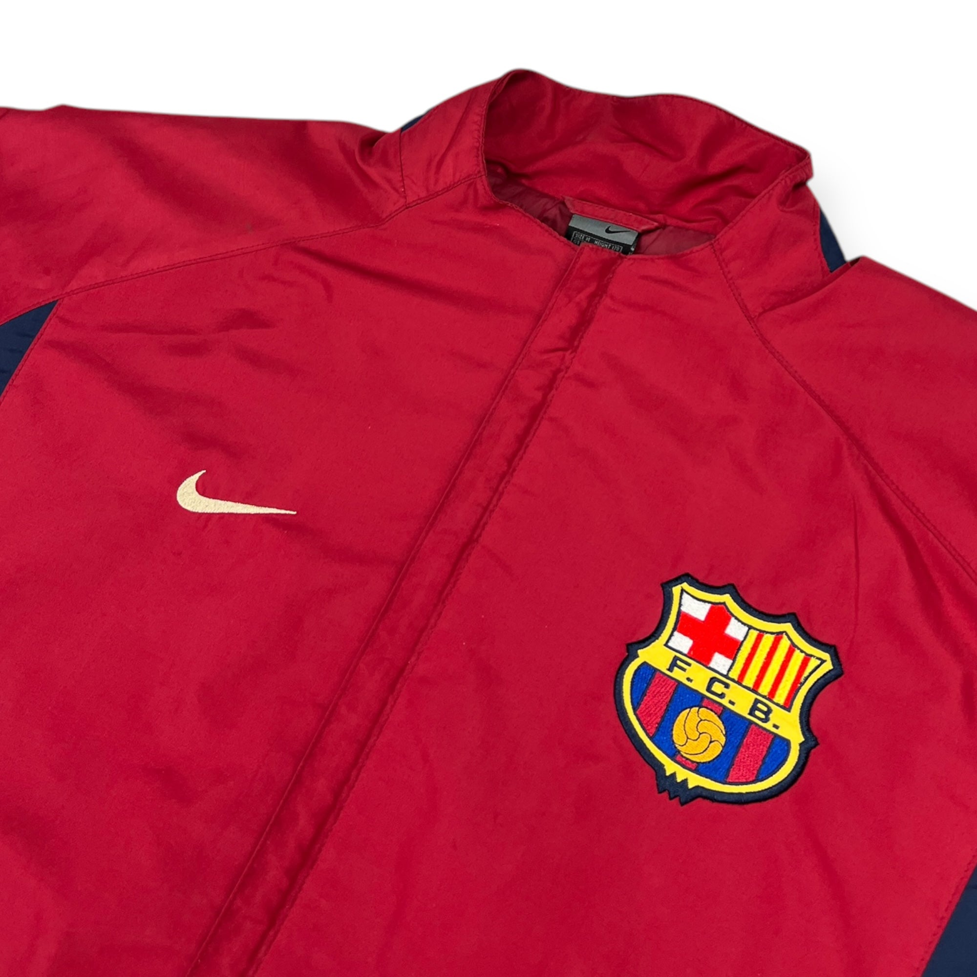 FC Barcelona 2002 Tracksuit Jacket (M)