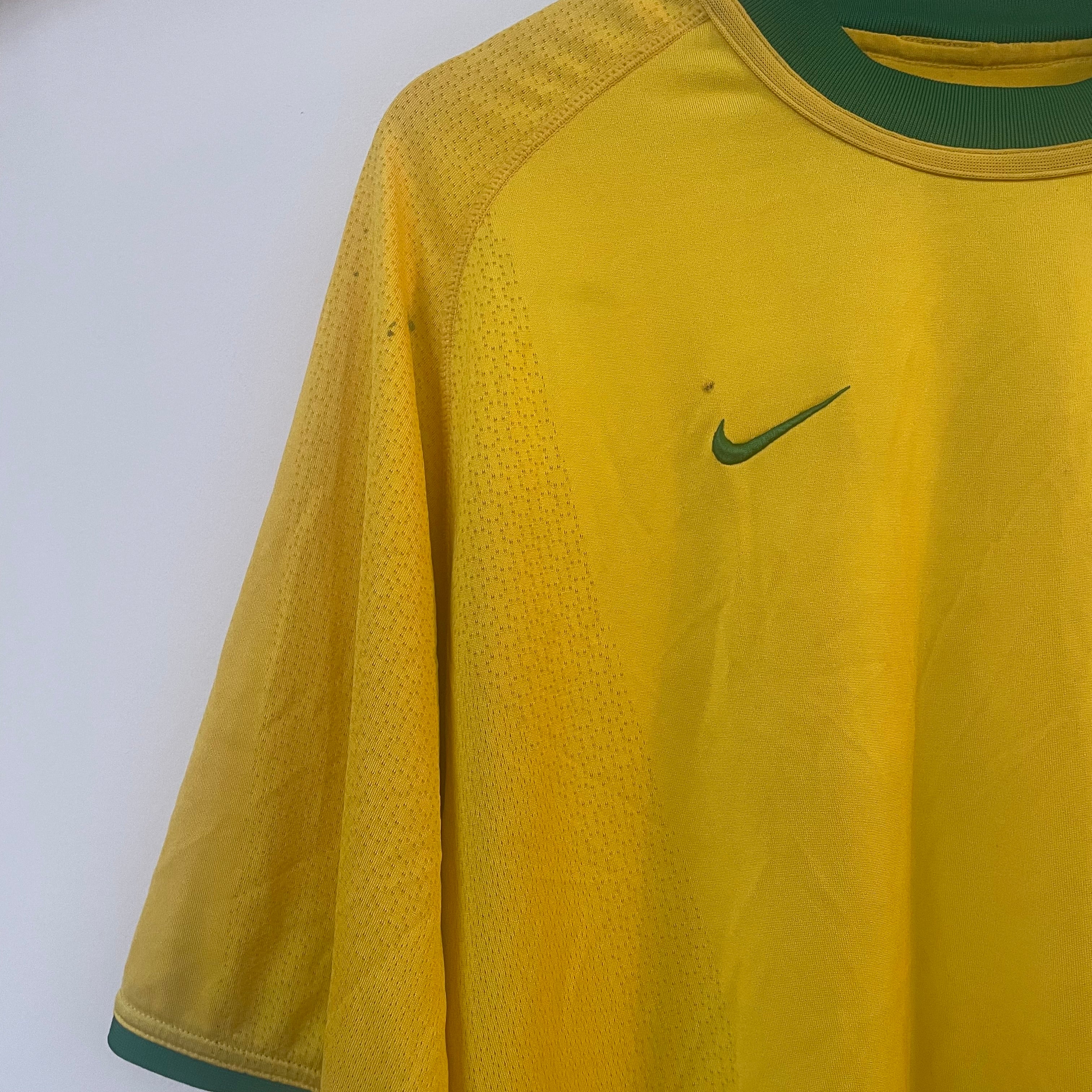 Brazil 2000 Home Shirt (XL)