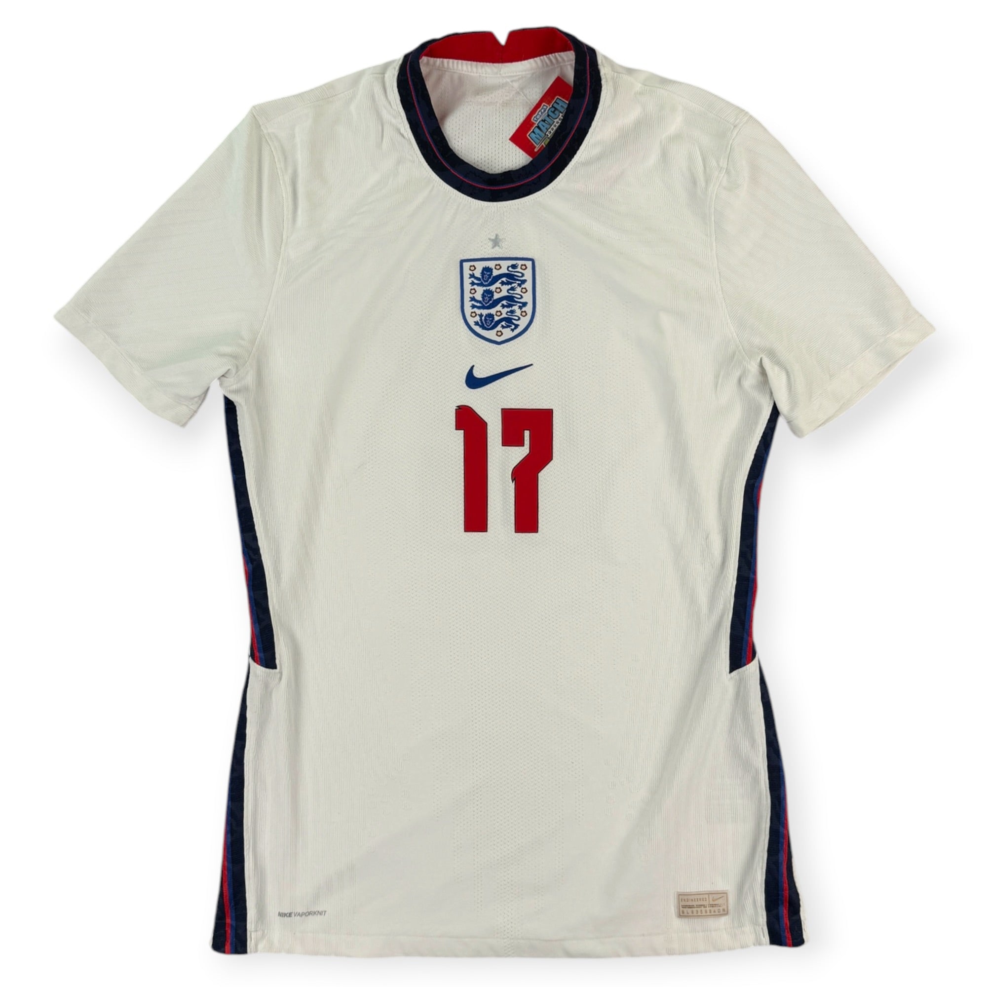 England 2020 Home Shirt, Player Issue (M)