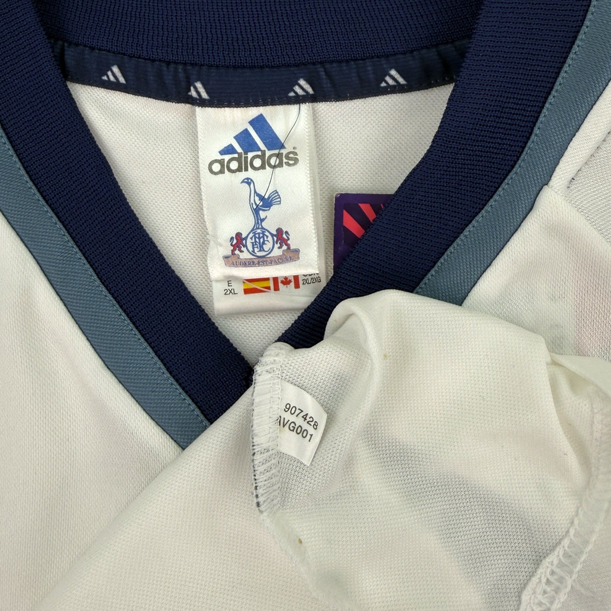 Spurs 2001 Home Shirt (XXL)