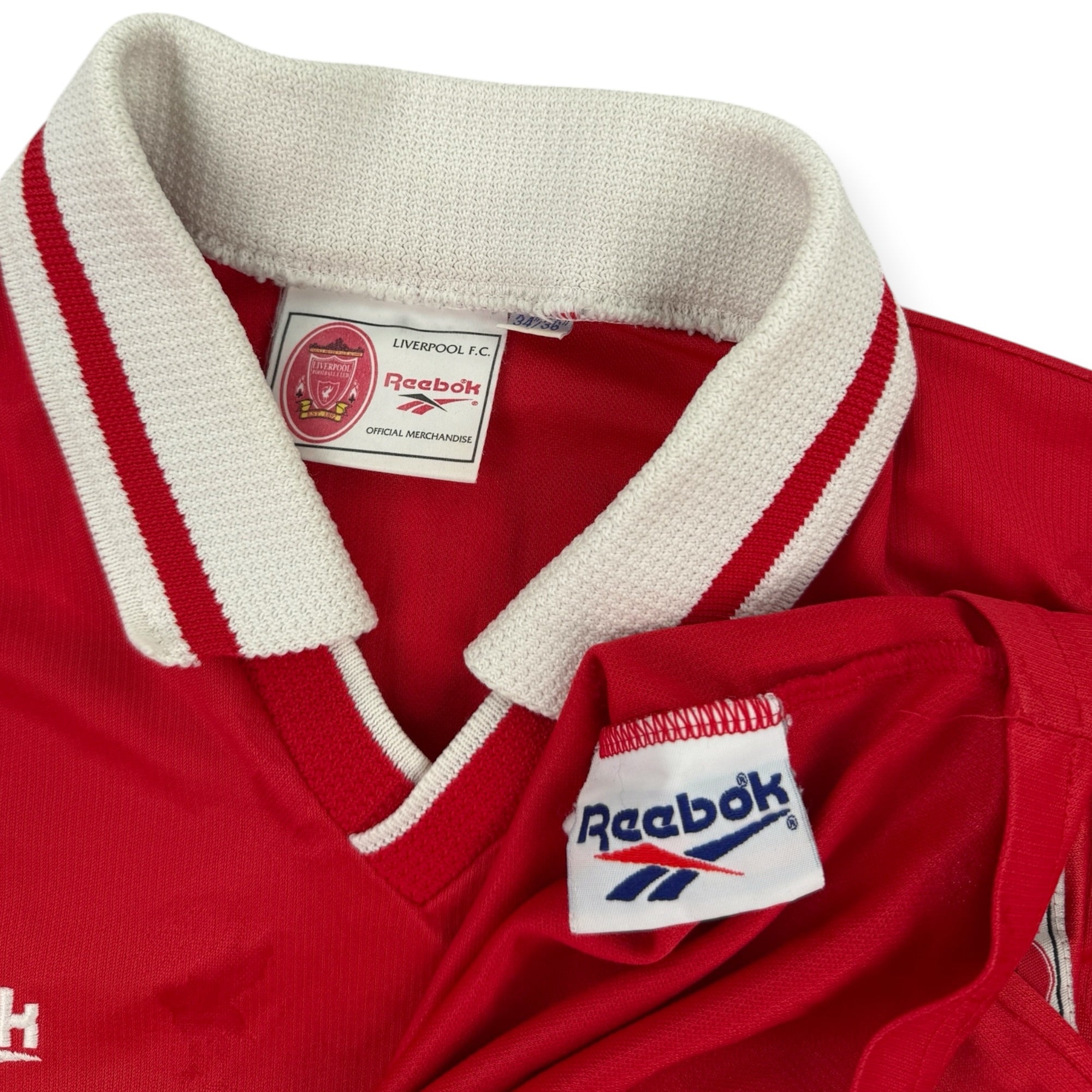 Liverpool 1996 Home Shirt, Owen 18 (S)