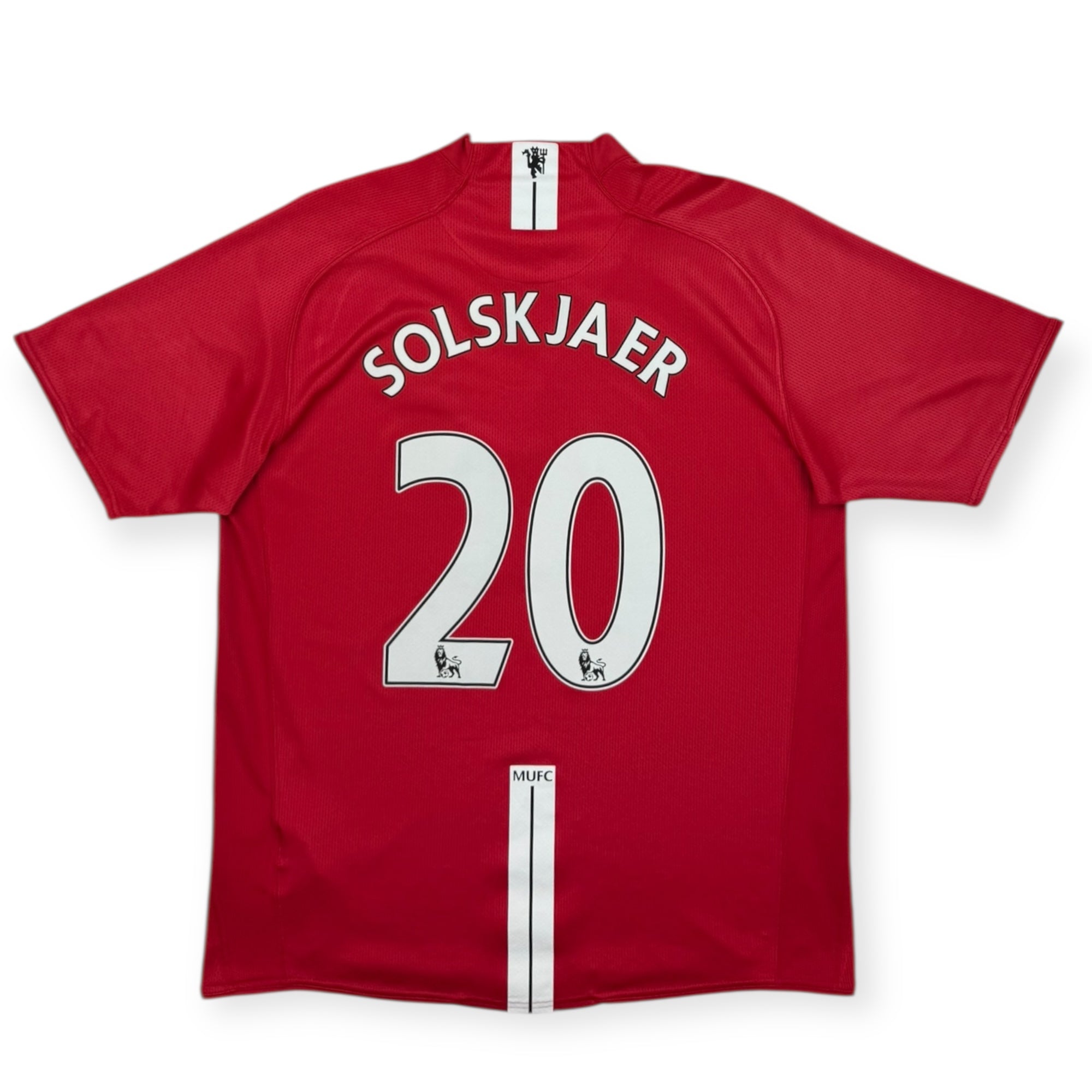 Manchester United 2007 Home Shirt, Solskjaer 20 (L)
