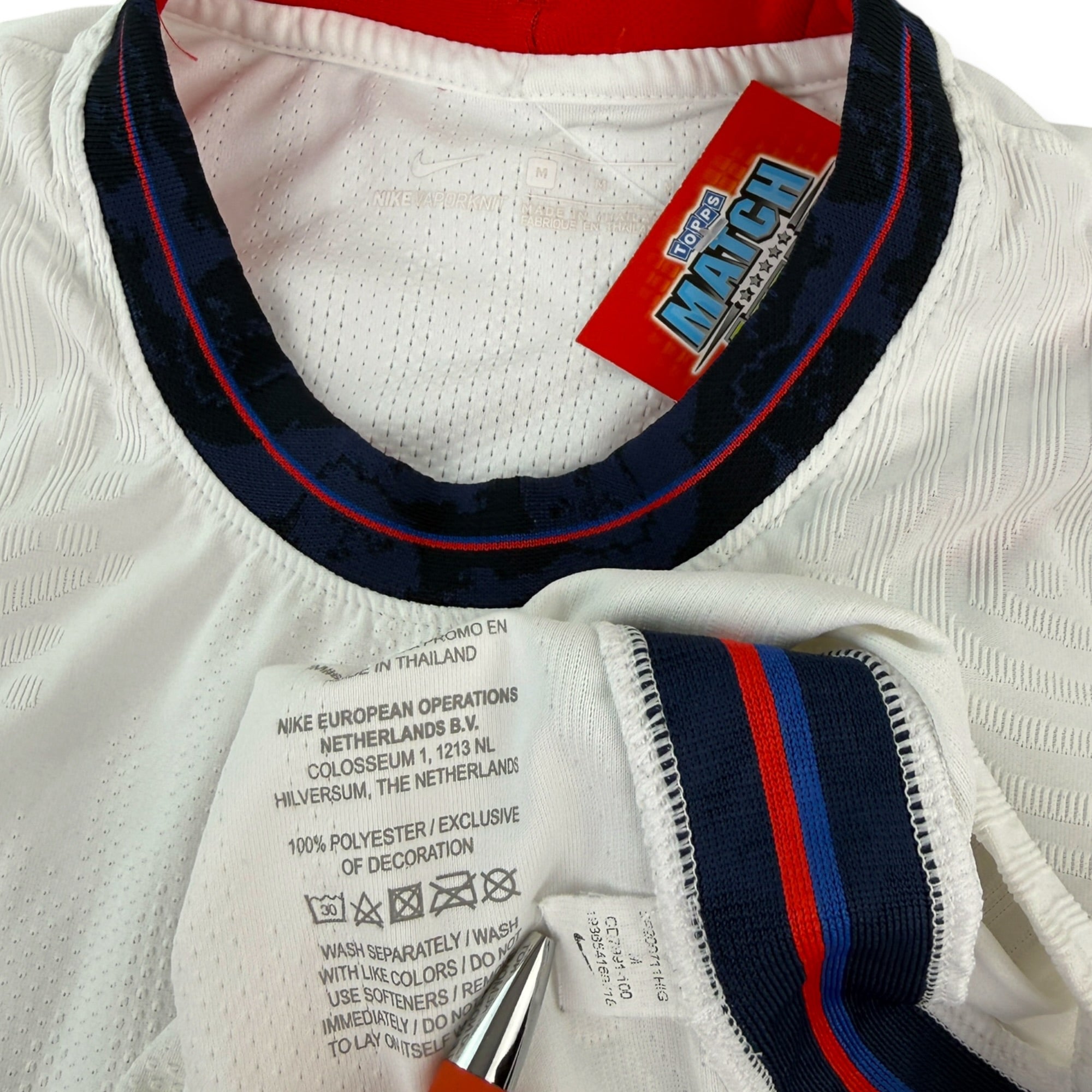 England 2020 Home Shirt, Player Issue (M)