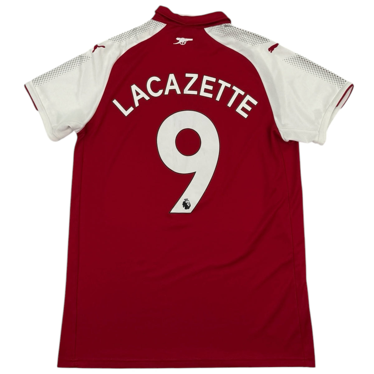 Arsenal 2017 Home Shirt, Lacazette 9 (L)