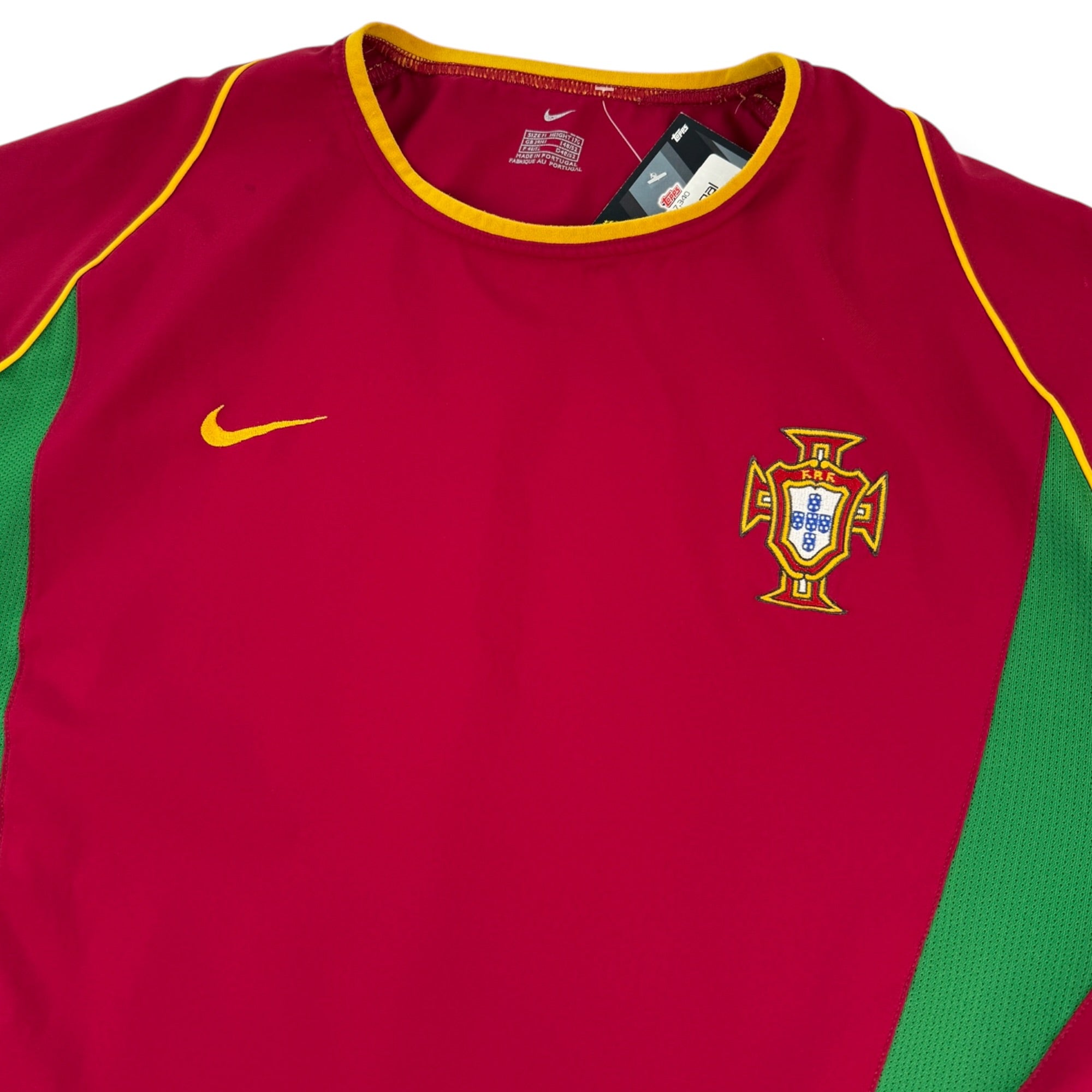 Portugal 2002 Home Shirt, Figo 10 (M)