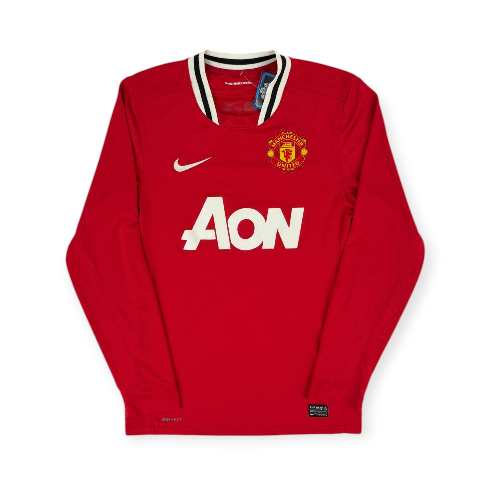 Manchester United 2011 L/S Home Shirt (S)