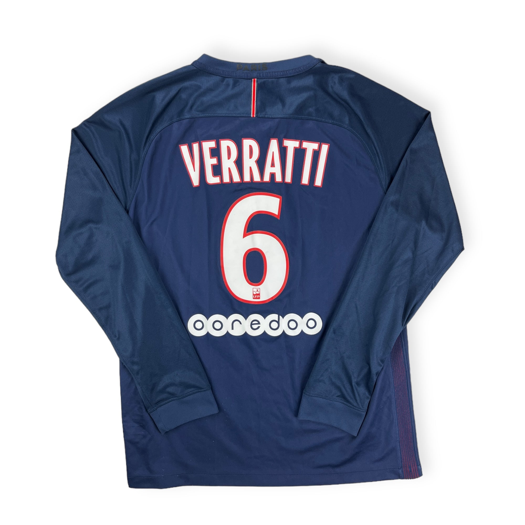 PSG 2016 Home Shirt, Player Issue, Verratti 6