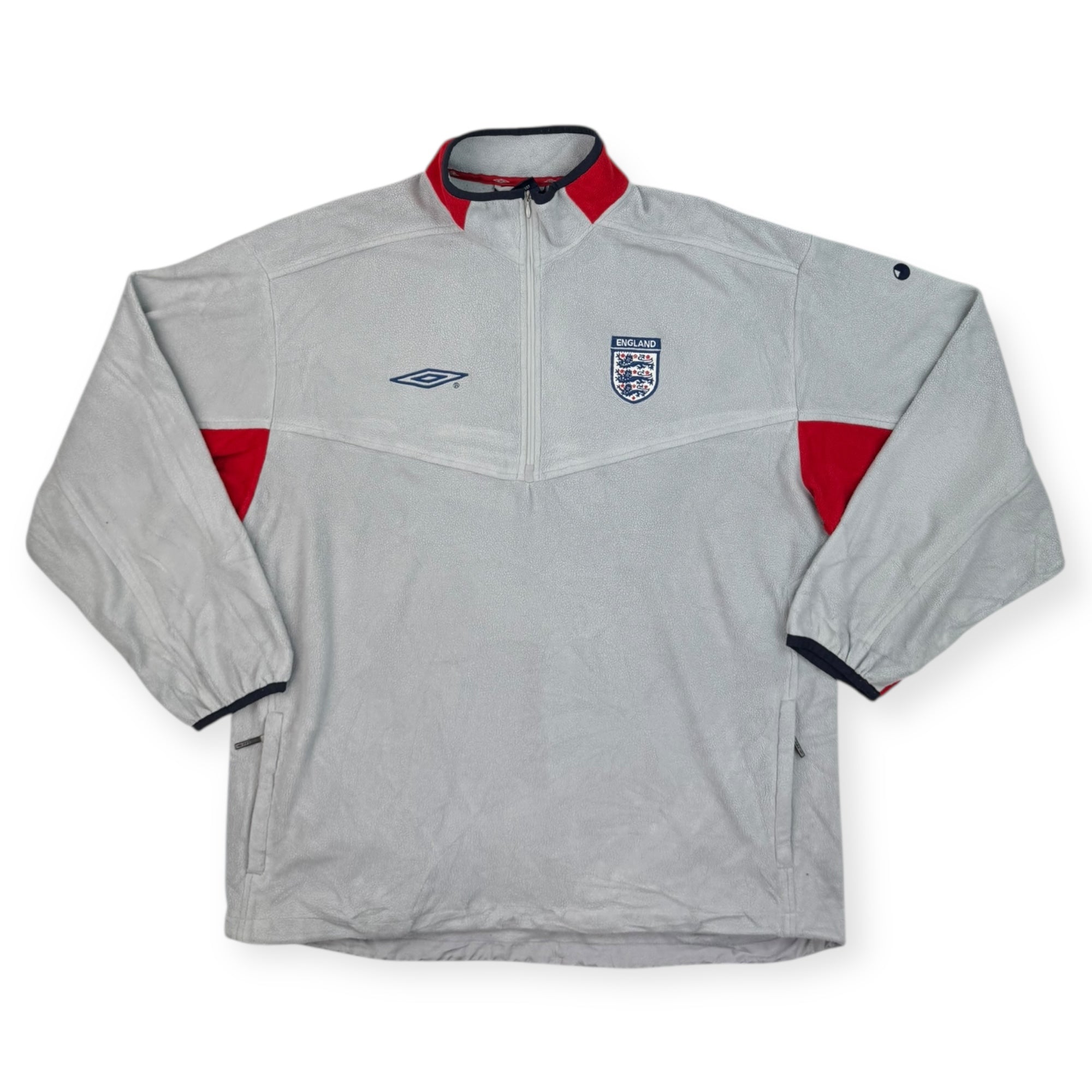 England 2004 1/4 Zip Fleece (XL)