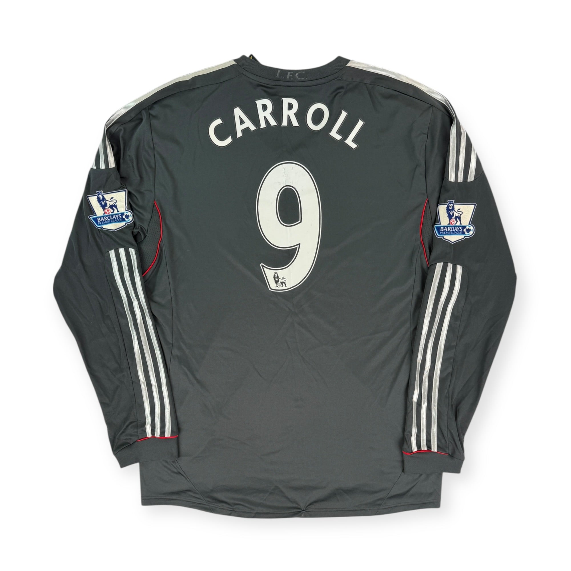 Liverpool 2011 Away Shirt, Carroll 9 (XXL)