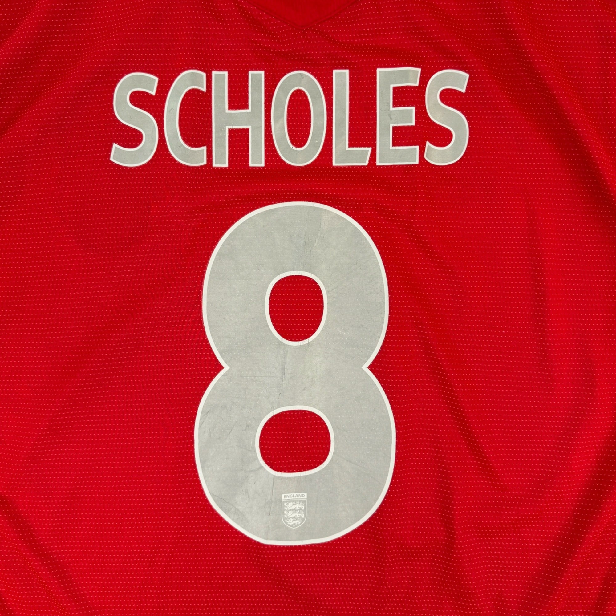England 2004 Away Shirt, Scholes 8 (XL)