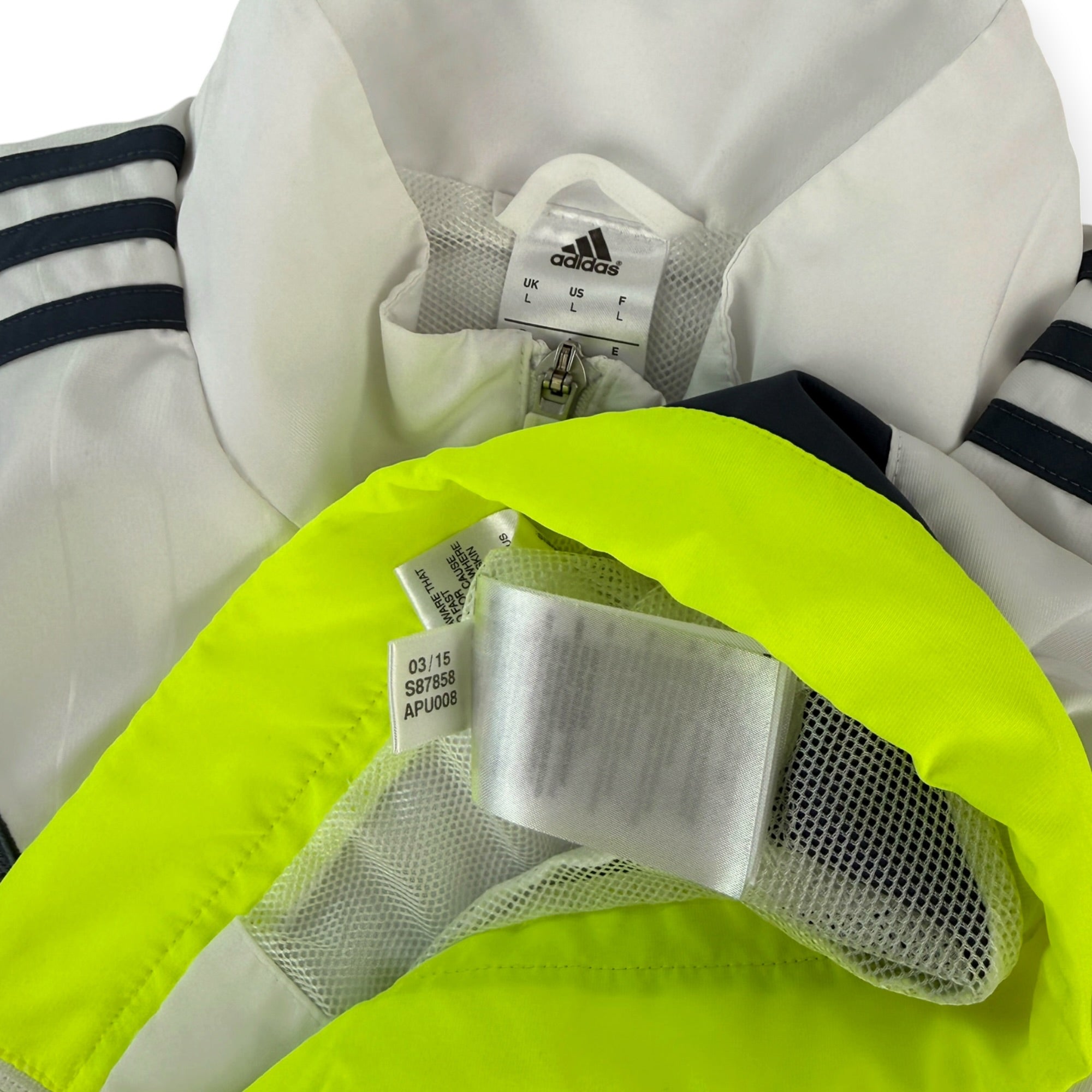Real Madrid 2015 Tracksuit Jacket (L)