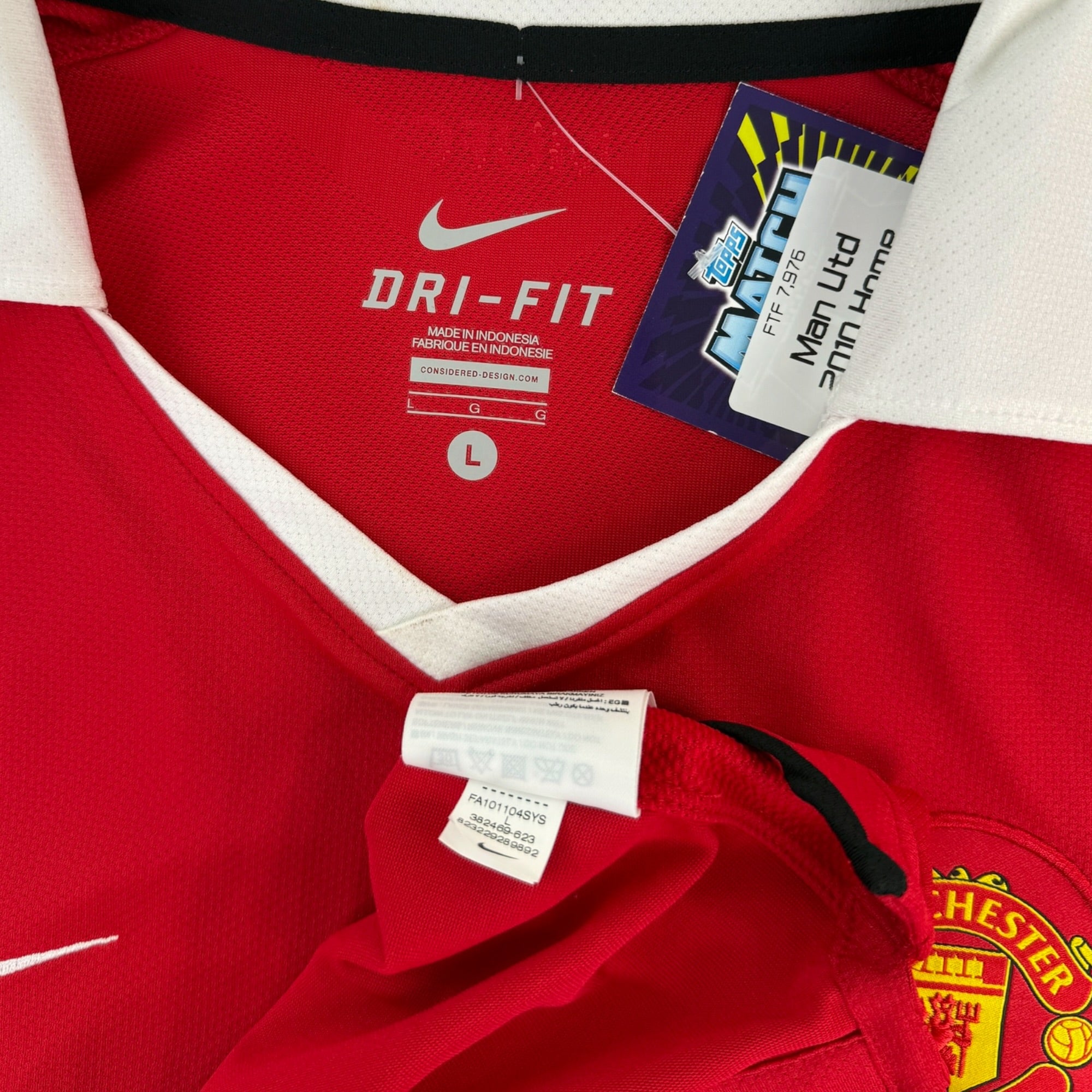 Manchester United 2010 Home Shirt (L)