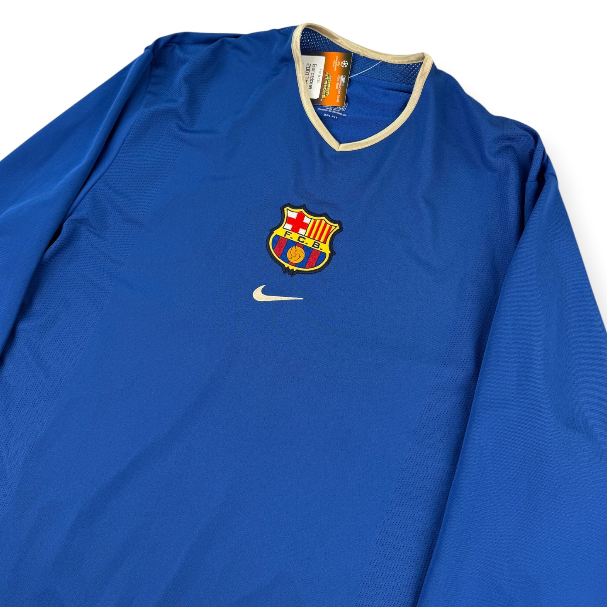 FC Barcelona 2001 L/S Third Shirt, BNWT (XL)