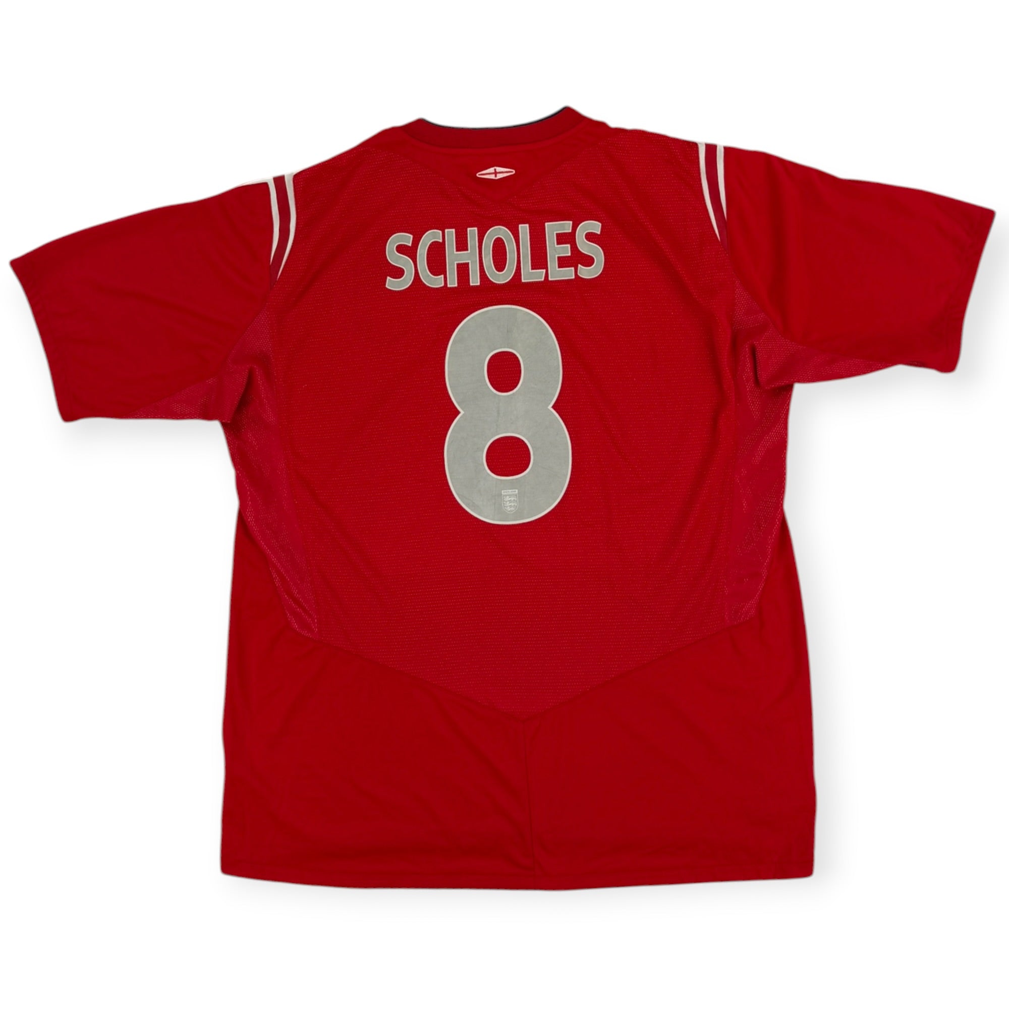 England 2004 Away Shirt, Scholes 8 (XL)
