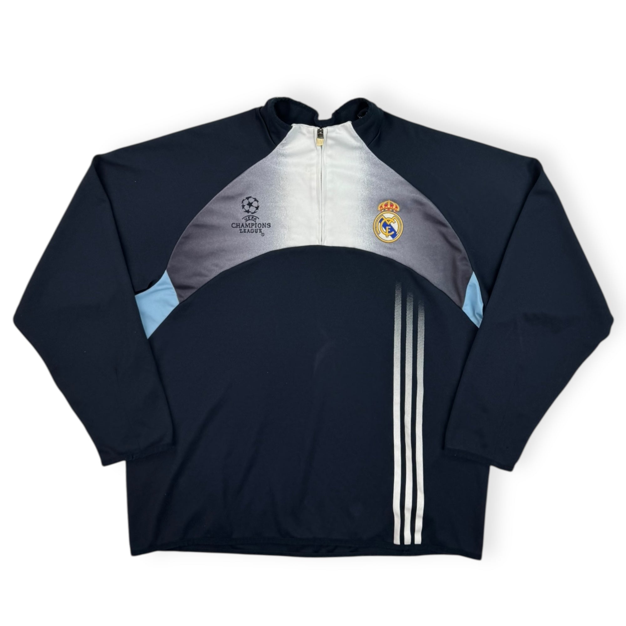 Real Madrid 2003 UCL 1/4 Zip (M)