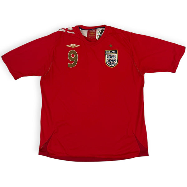 England 2006 Away Shirt, Rooney 9 (XL)