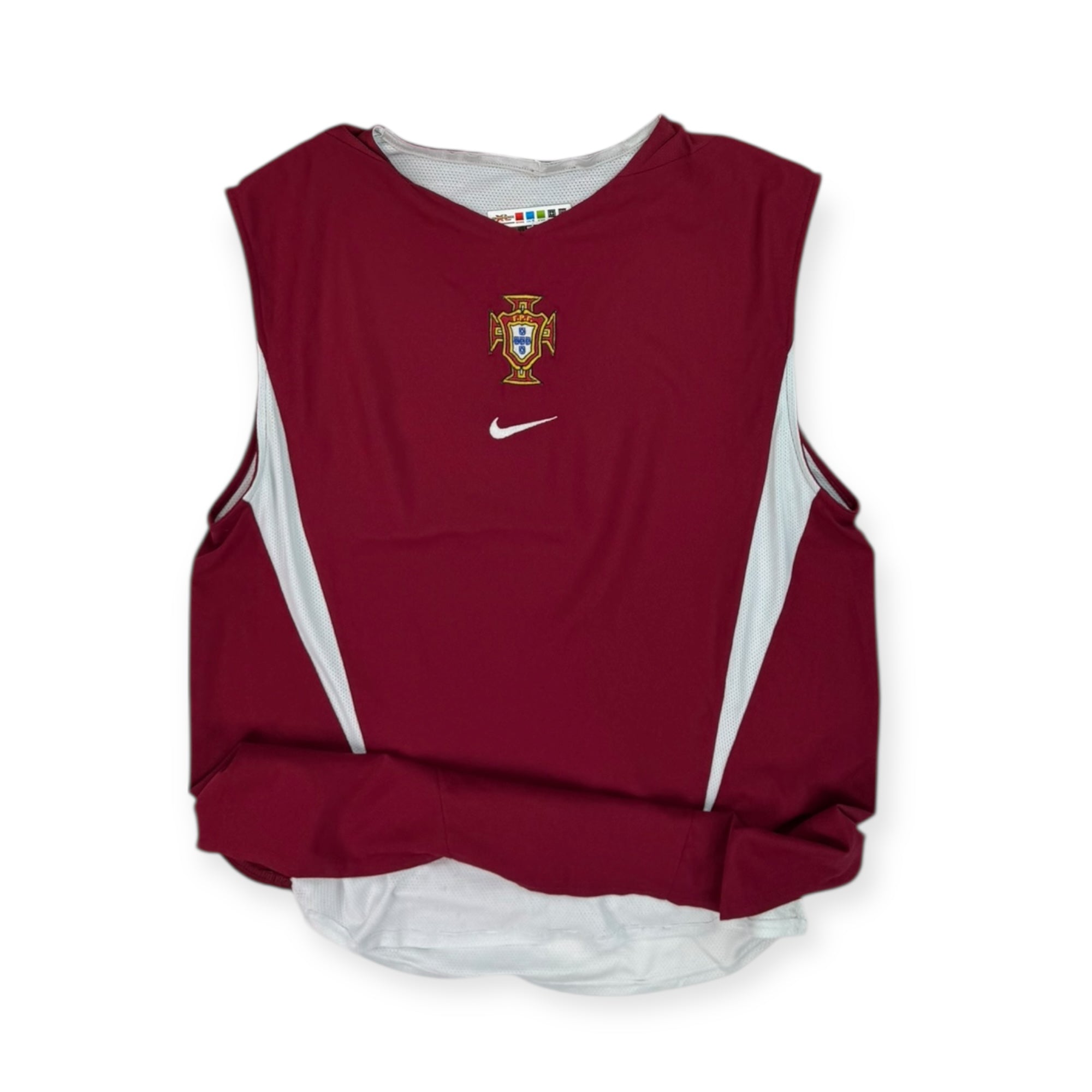 Portugal 2002 Player Issue Vest (M)