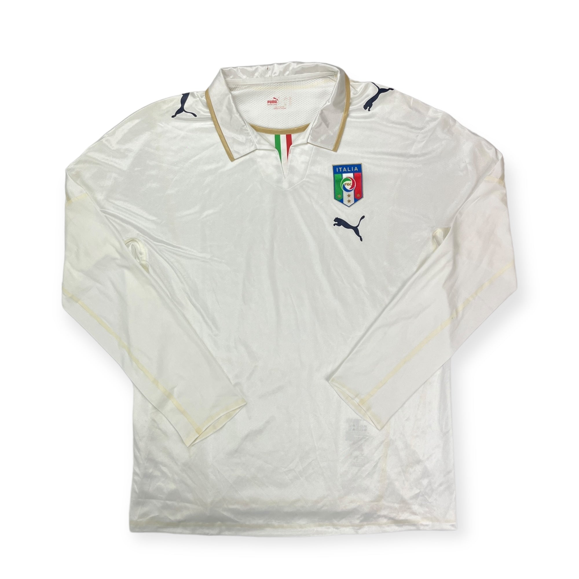 Italy 2009 L/S Away Shirt, Player Issue