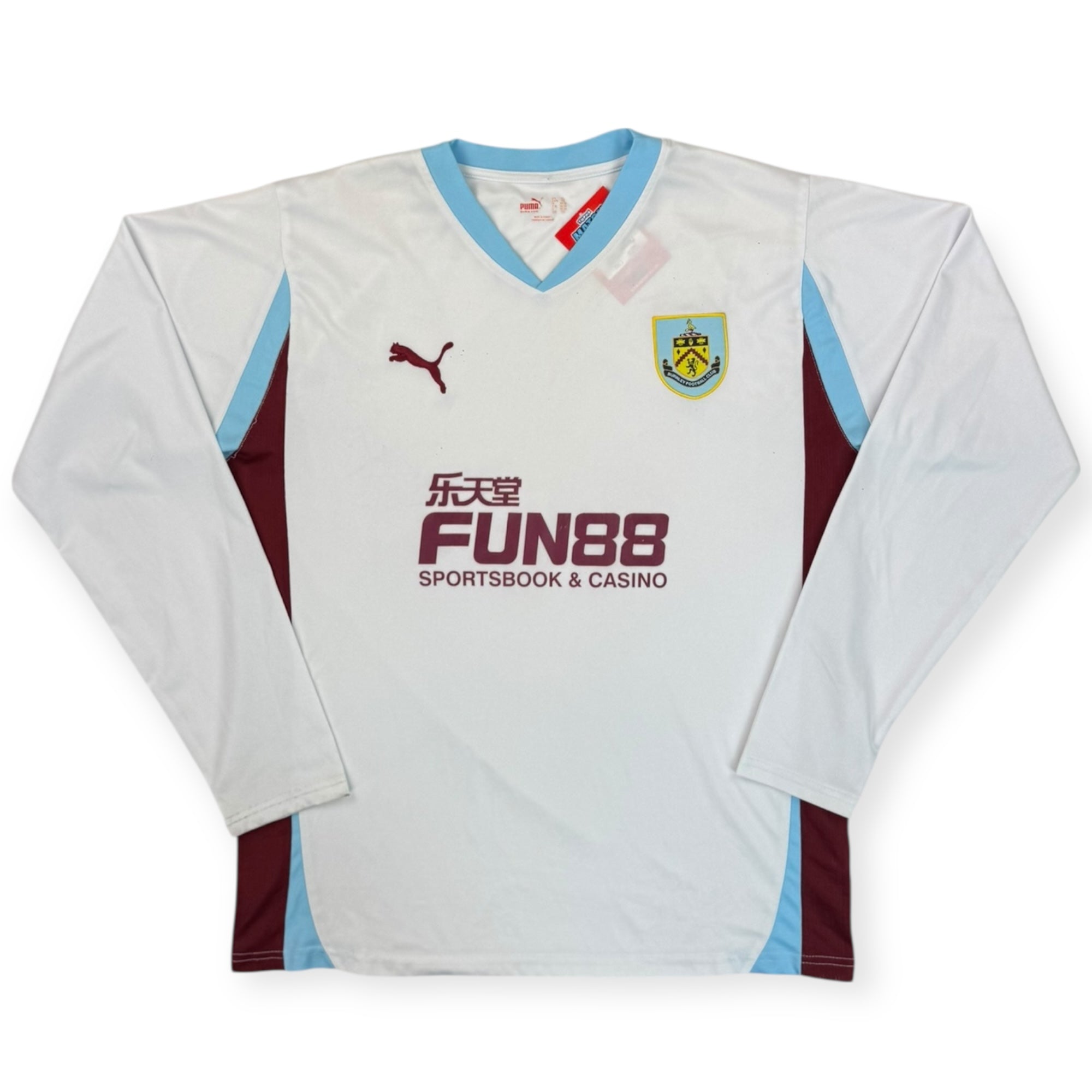 Burnley 2010 Away Shirt L/S (XL)