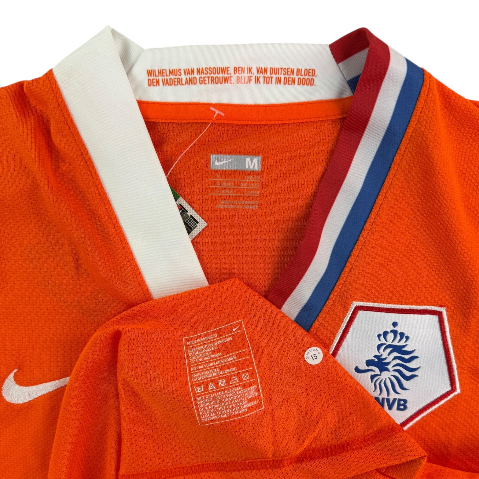 Netherlands 2008 L/S Home Shirt (M)