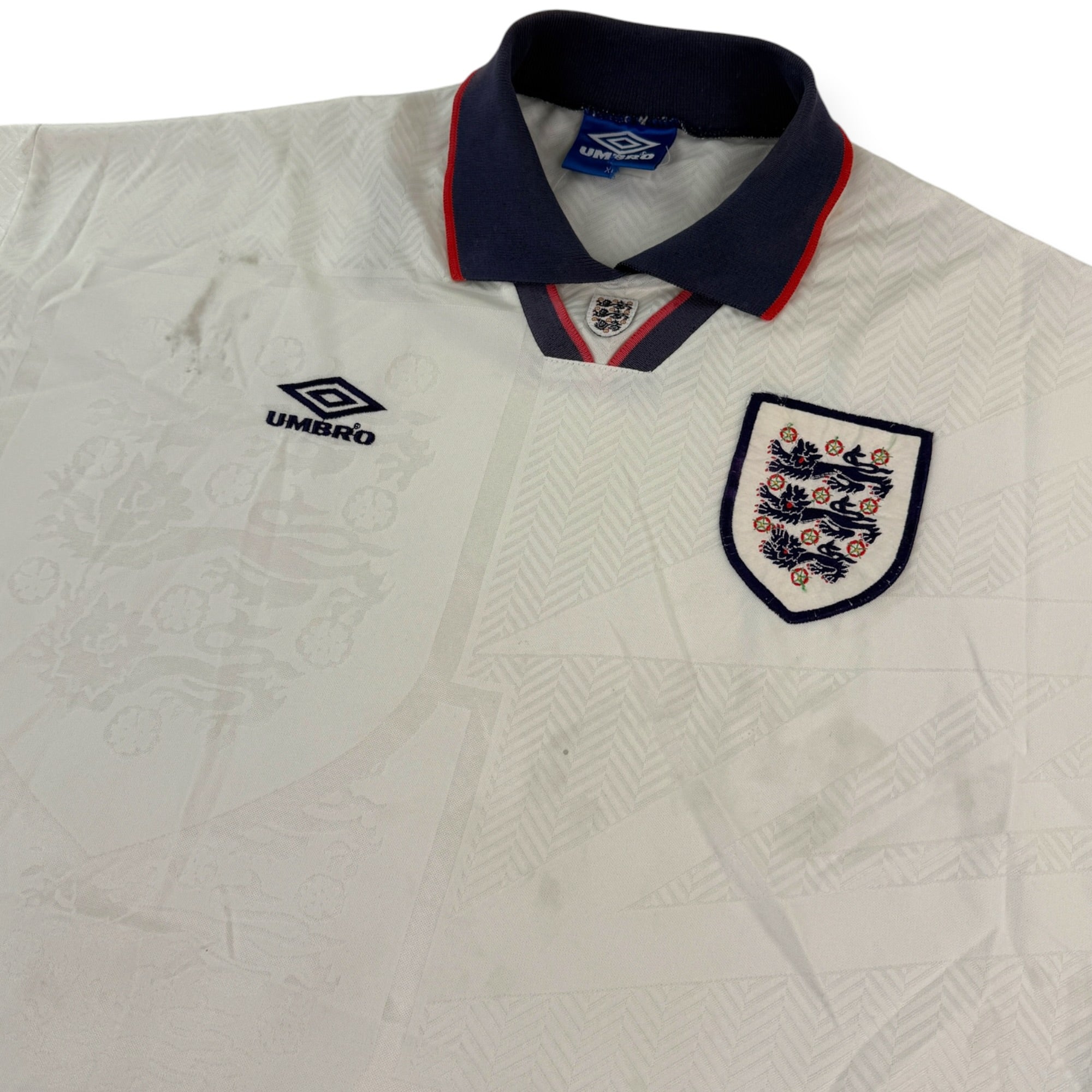 England 1993 Home Shirt (XL)
