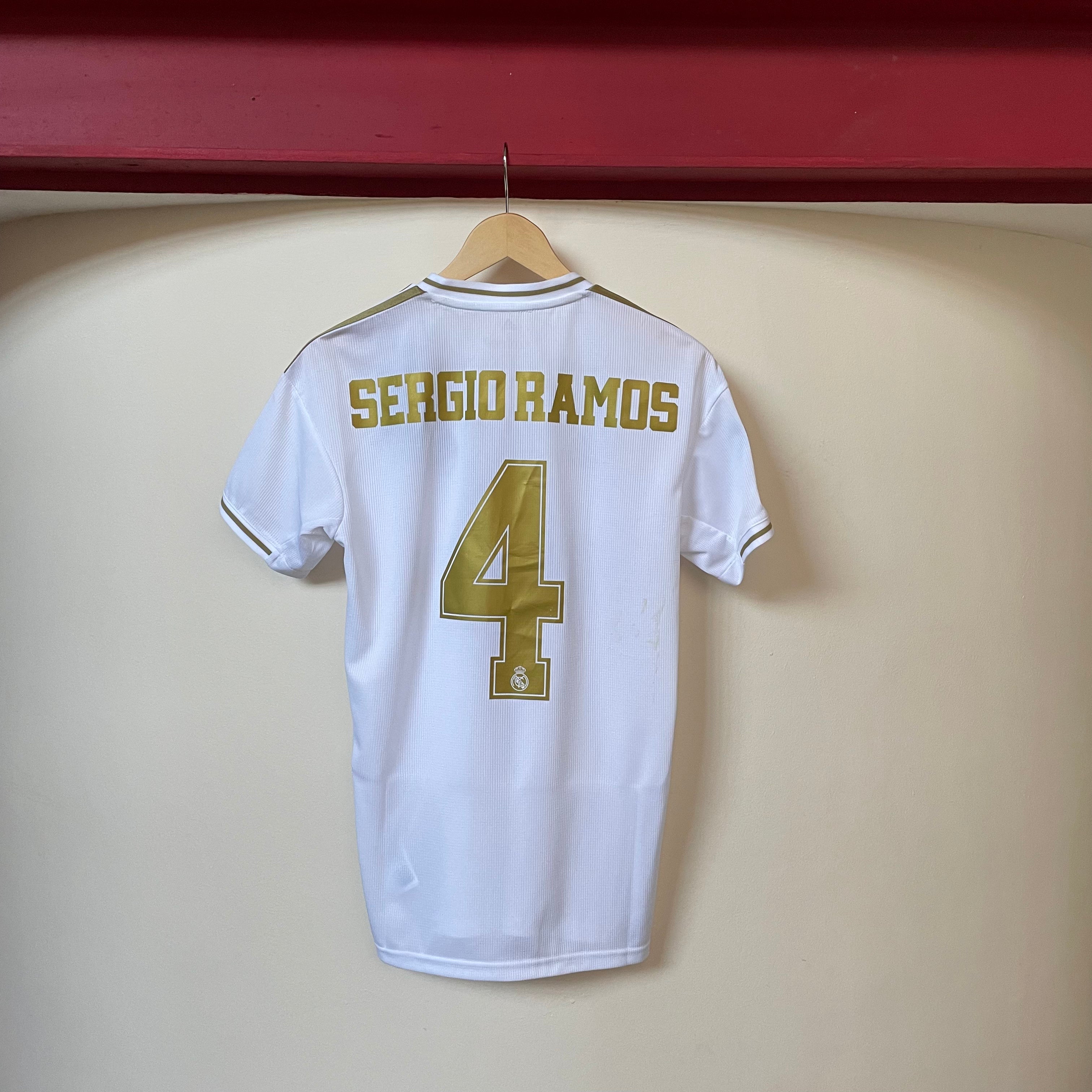 Real Madrid 2019 Home Shirt Sergio Ramos 4 Small