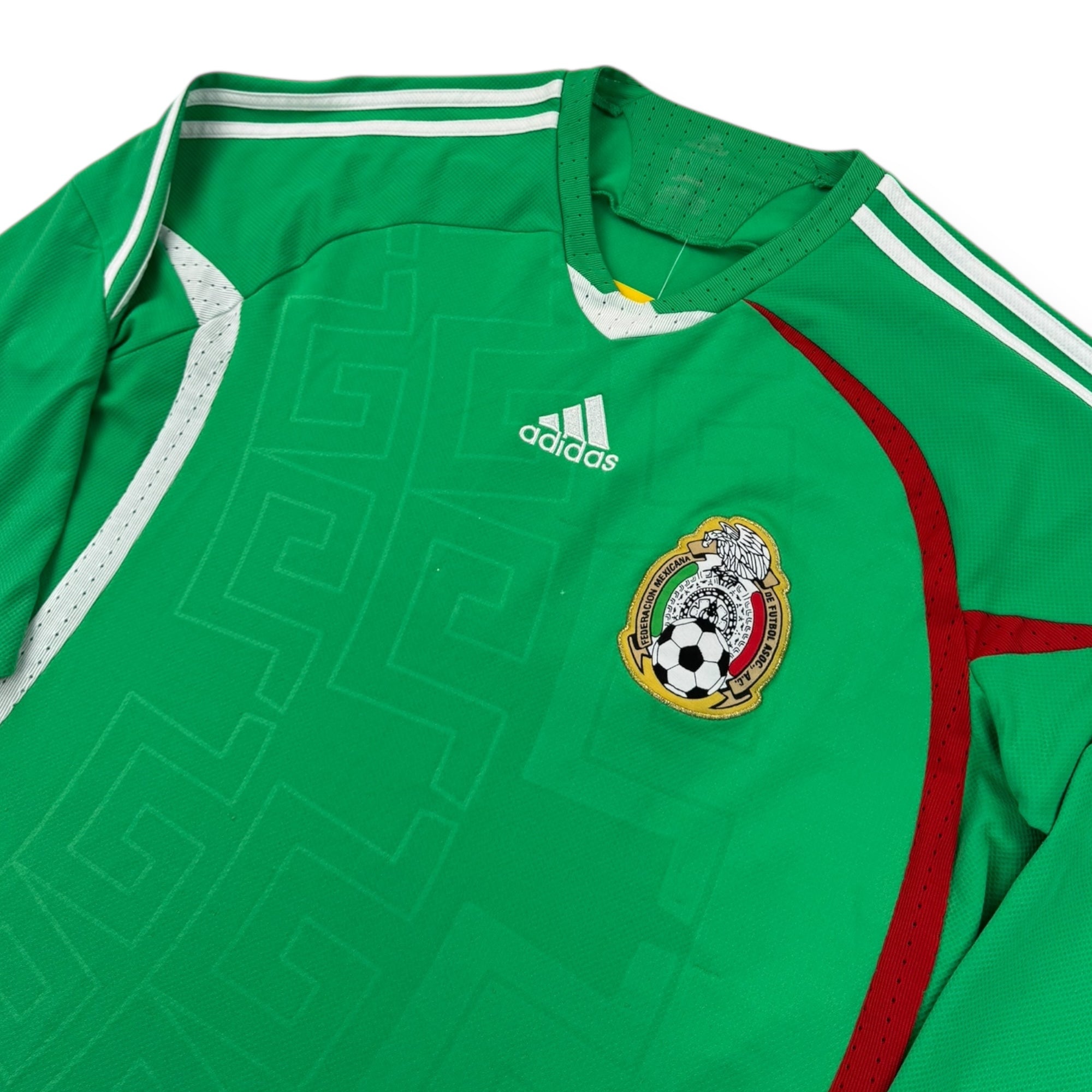 Mexico 2008 Home Shirt, 3/4 Sleeves (L)