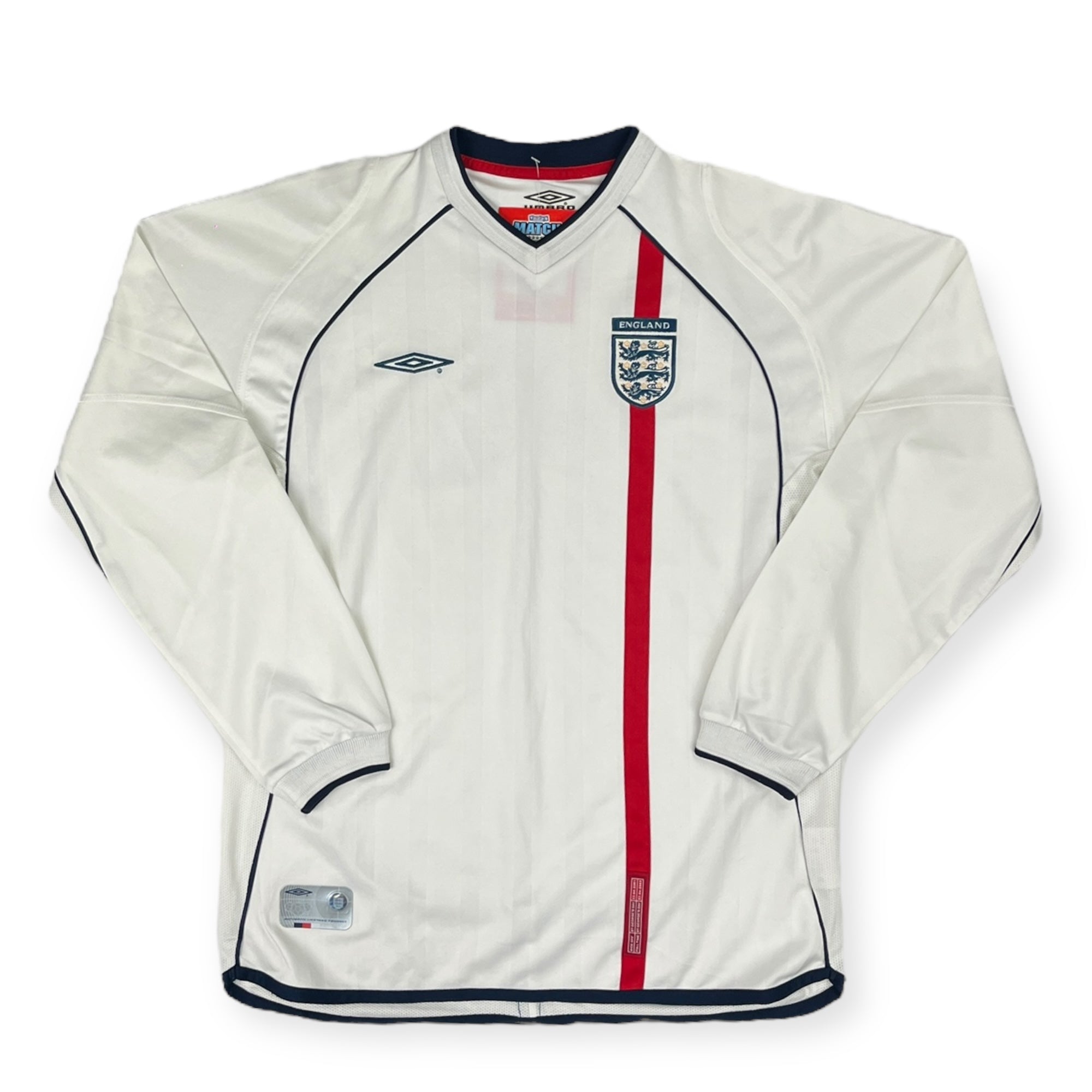 England 2001 Home Shirt L/S (S)