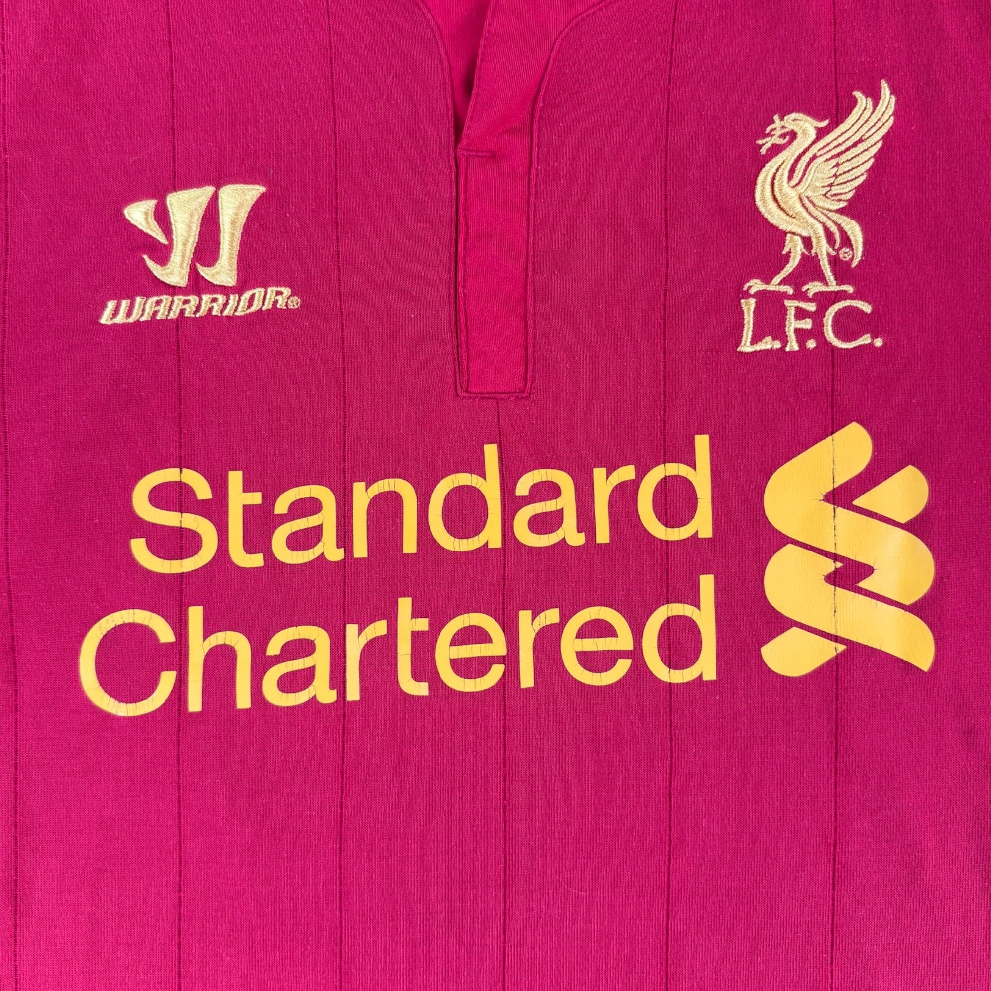 Liverpool 2012 L/S Home Shirt, Gerrard 8 (M)