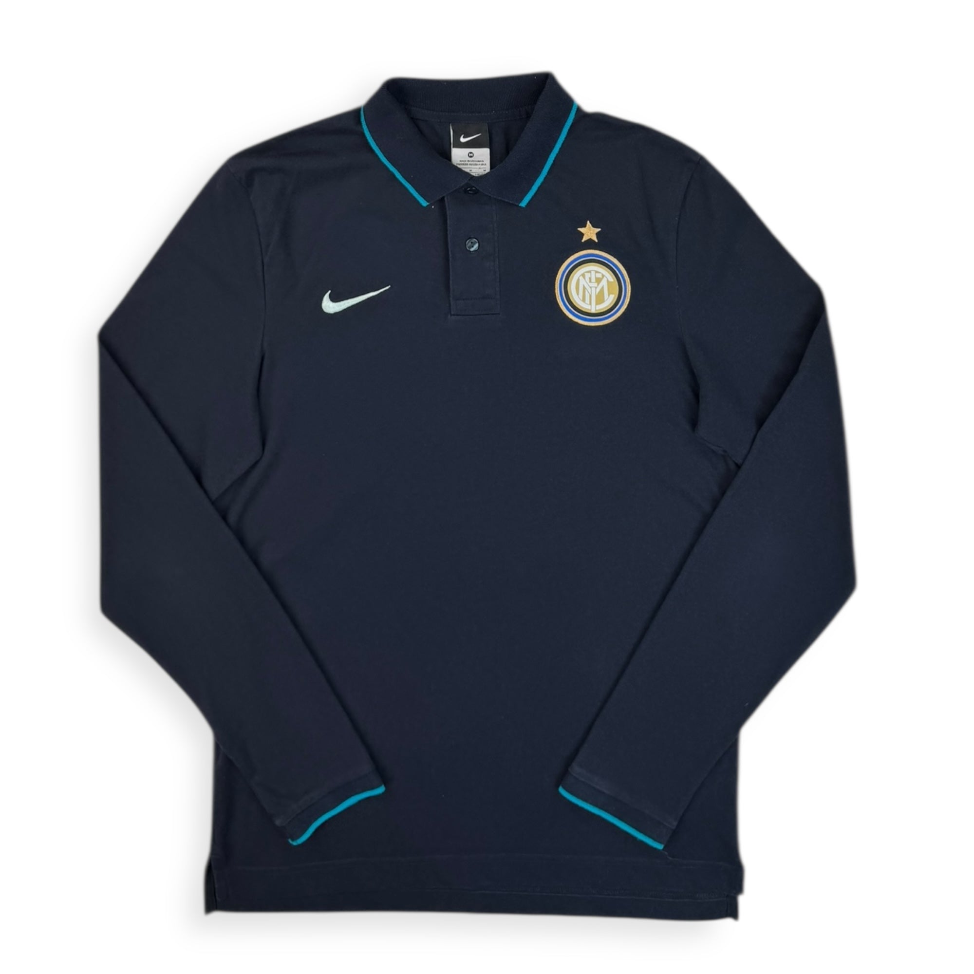 Inter Milan 2010 L/S Polo Shirt (L)