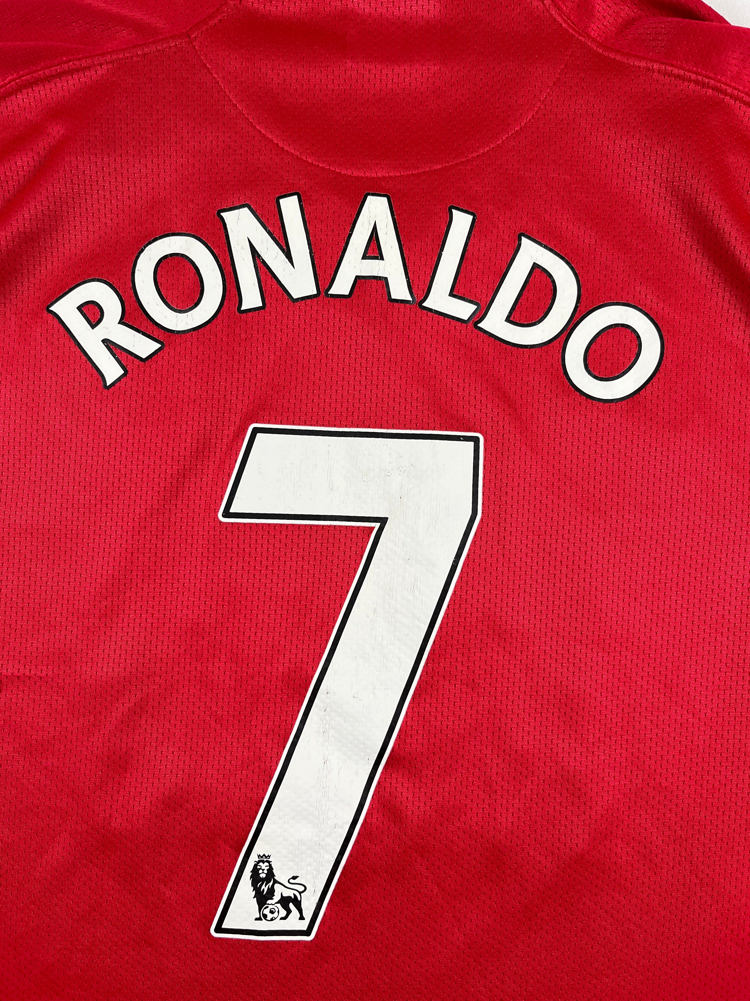 Manchester United 2007 Home Shirt, Ronaldo 7 (XL)