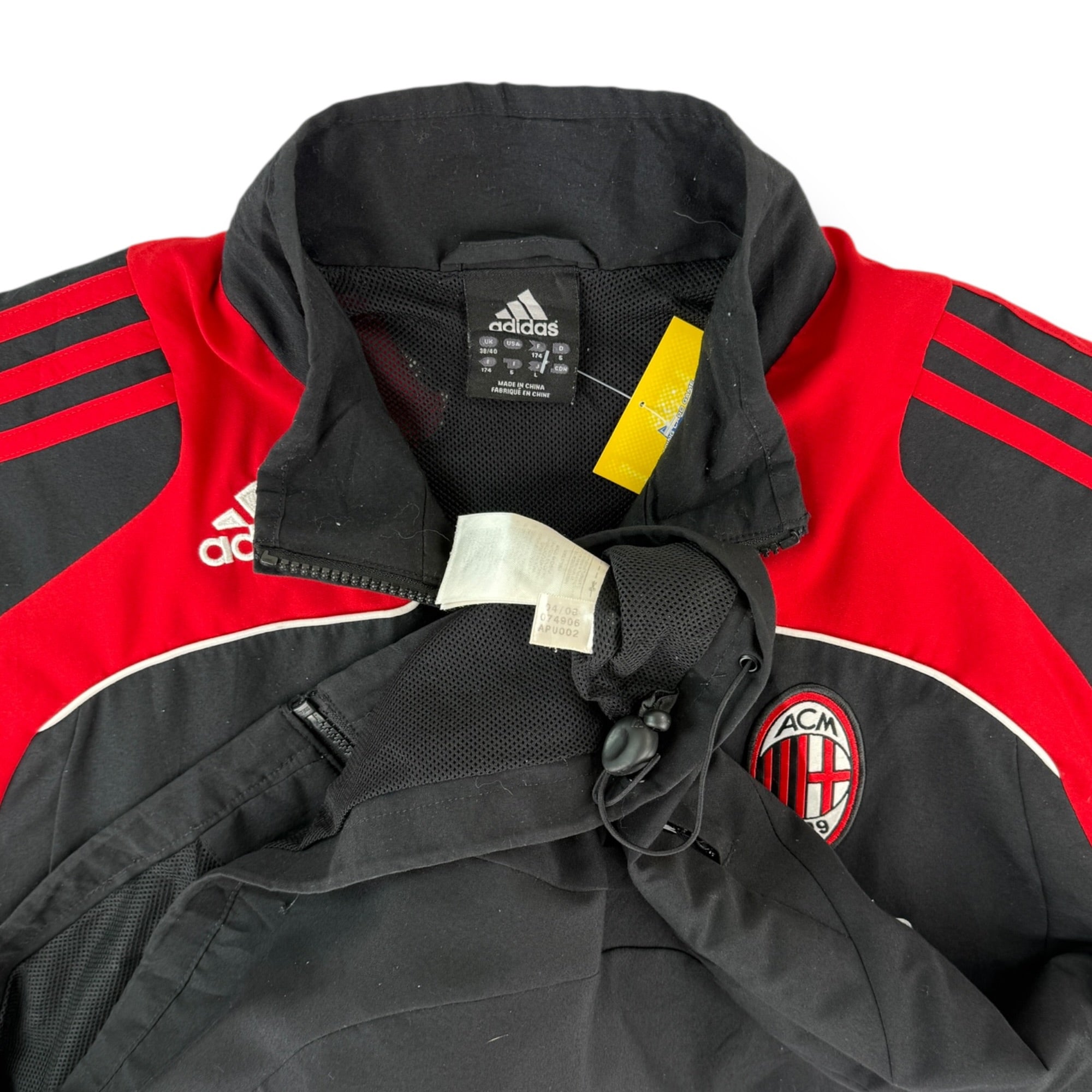 AC Milan 2008 Tracksuit Jacket (M)