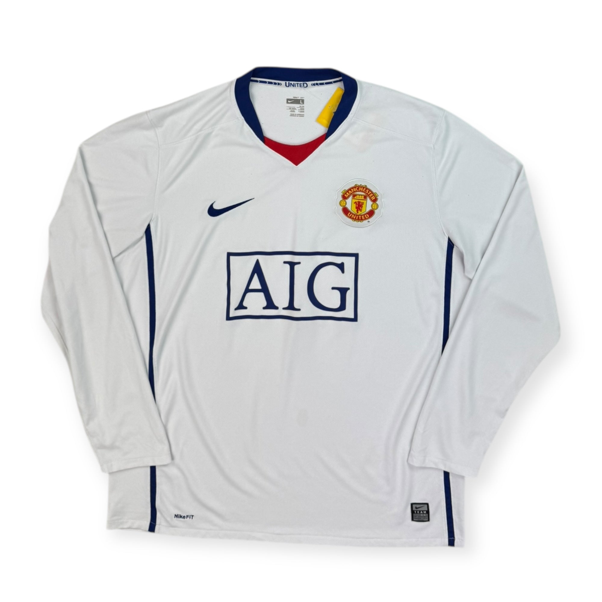 Manchester United 2008 Away Shirt L/S (L)
