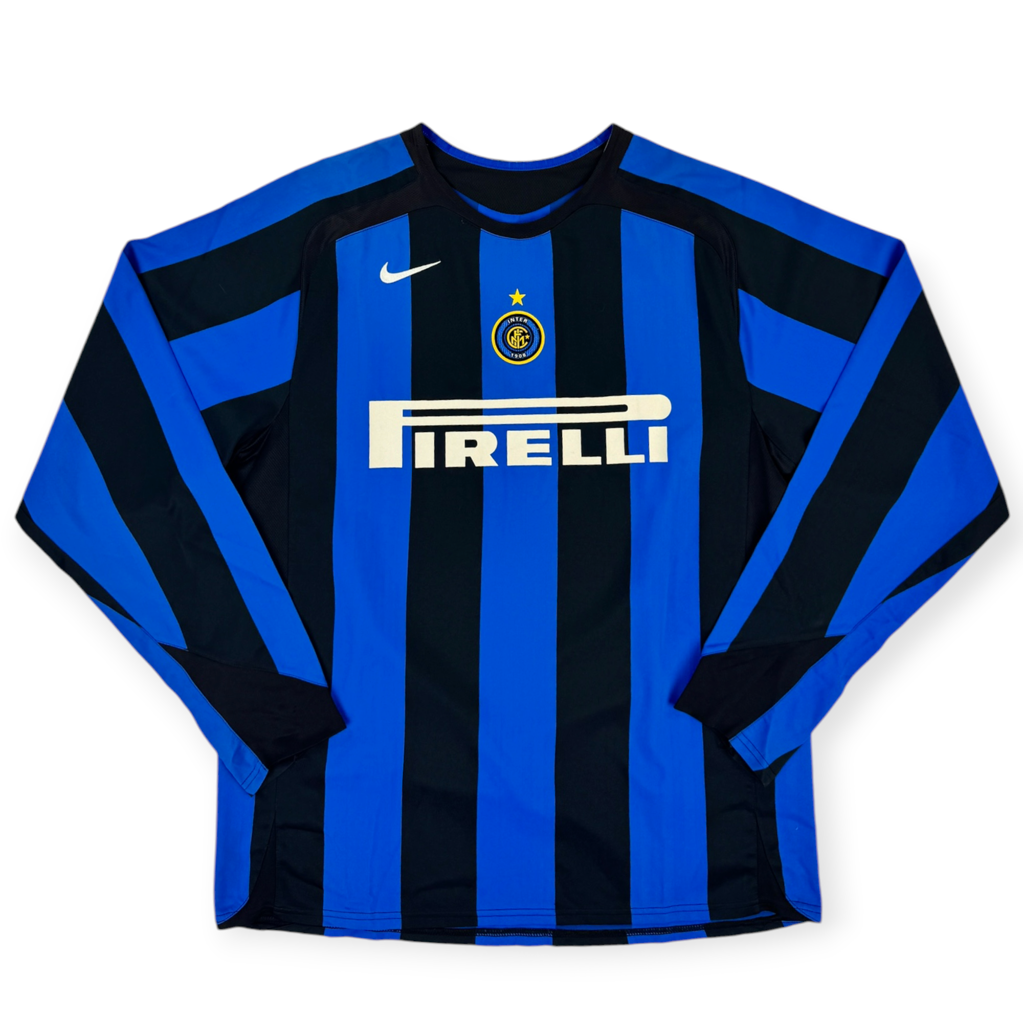 Inter Milan 2005 L/S Home Shirt (L)