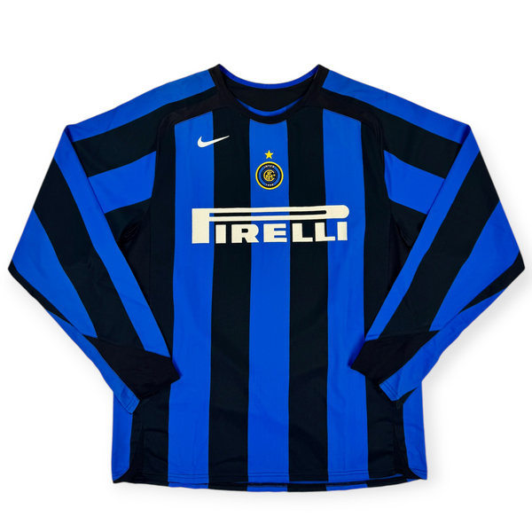 Inter Milan 2005 L/S Home Shirt (L)