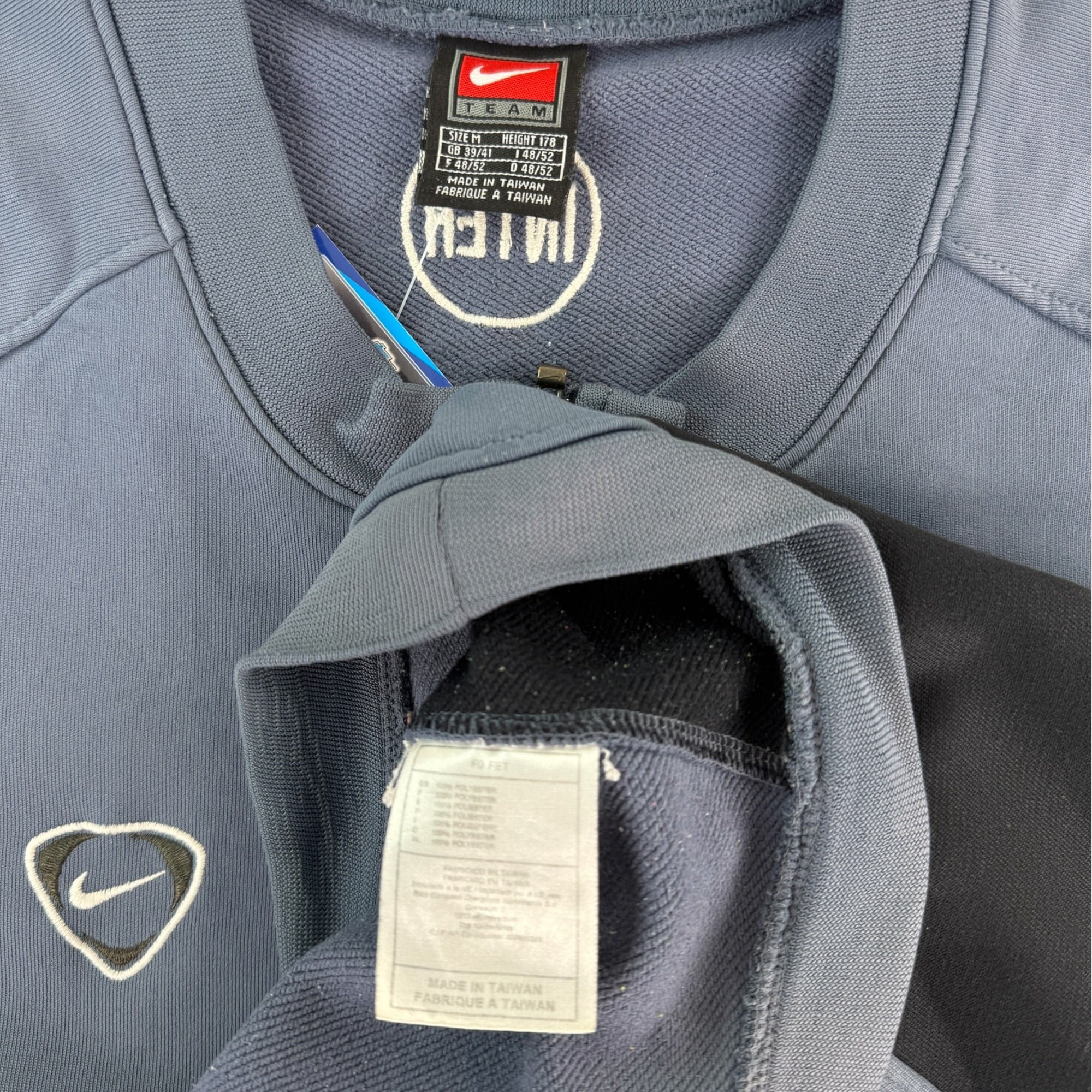 Inter Milan 2000 1/4 Zip Jumper (M)