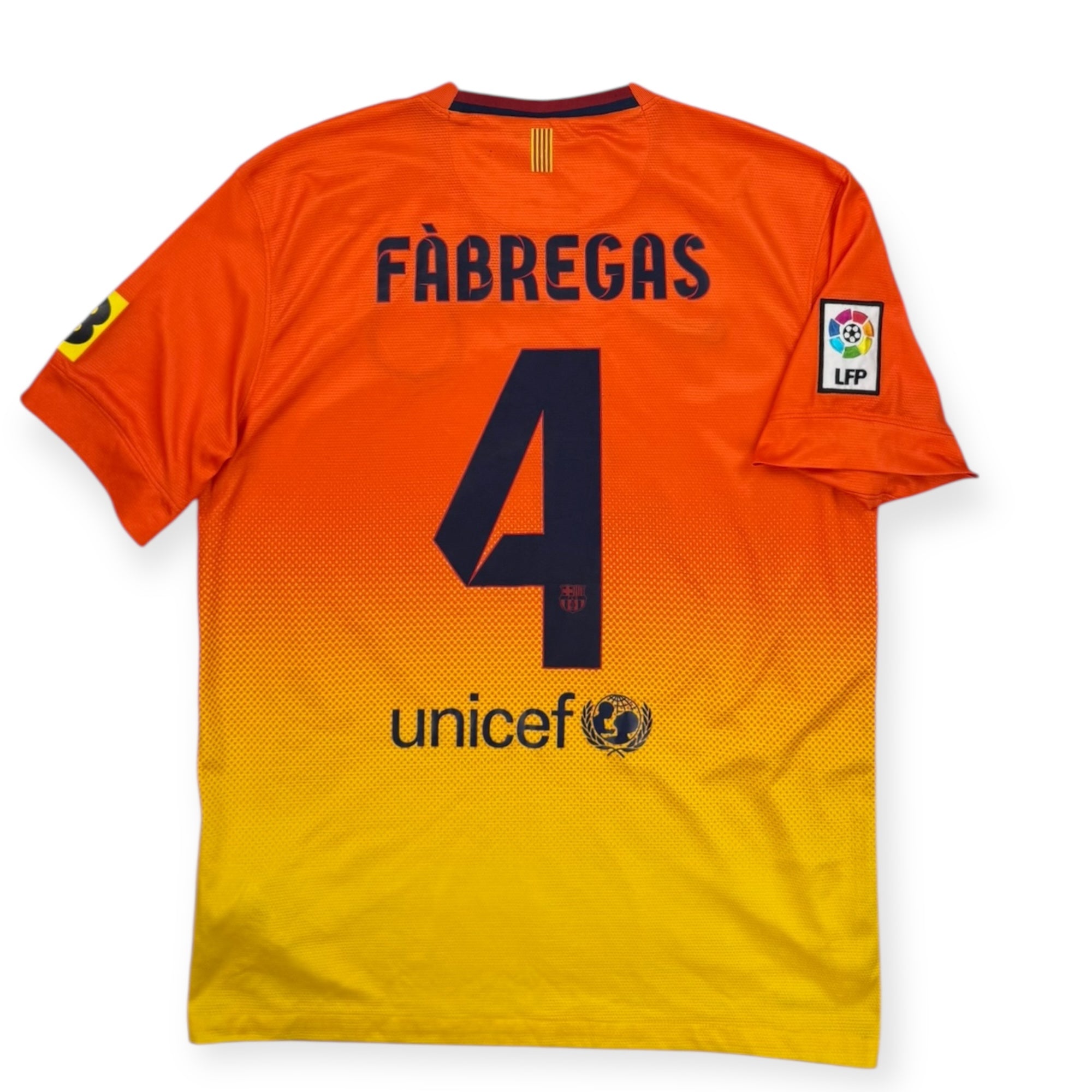 FC Barcelona 2012 Away Shirt, Fabregas 4 (M)