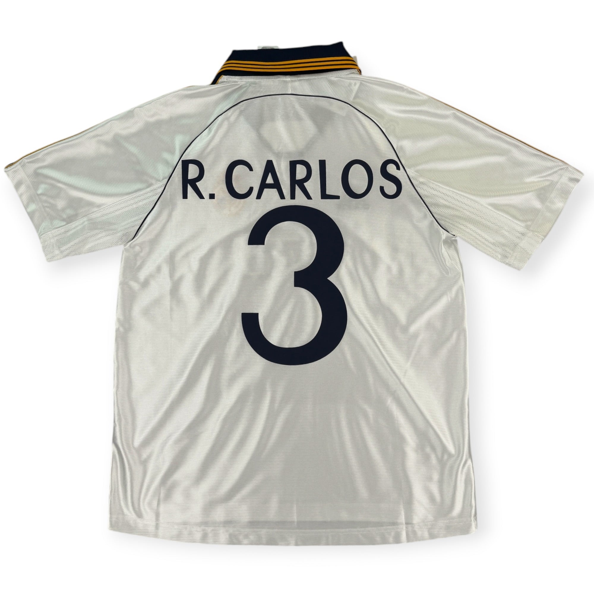 Real Madrid 1998 Home Shirt R. Carlos 3, BNWT (M)