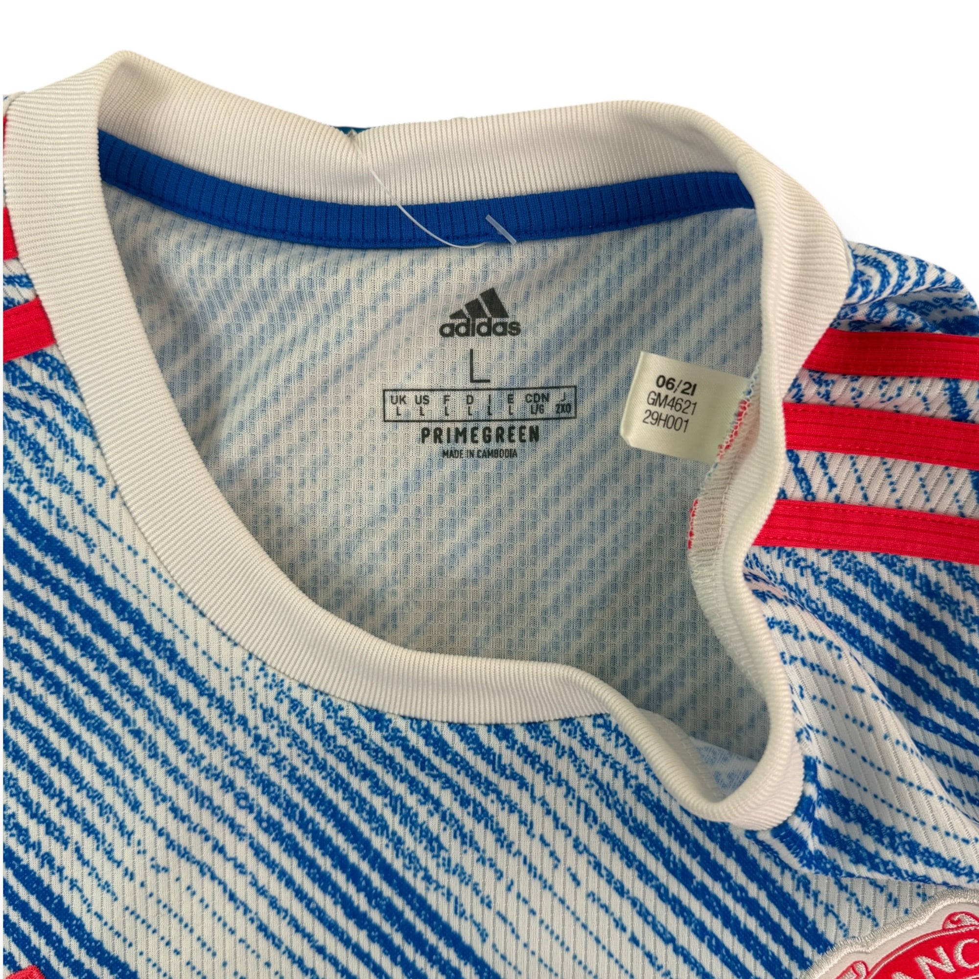 Manchester United 2021 Away Shirt, R.Varane 19 (L)