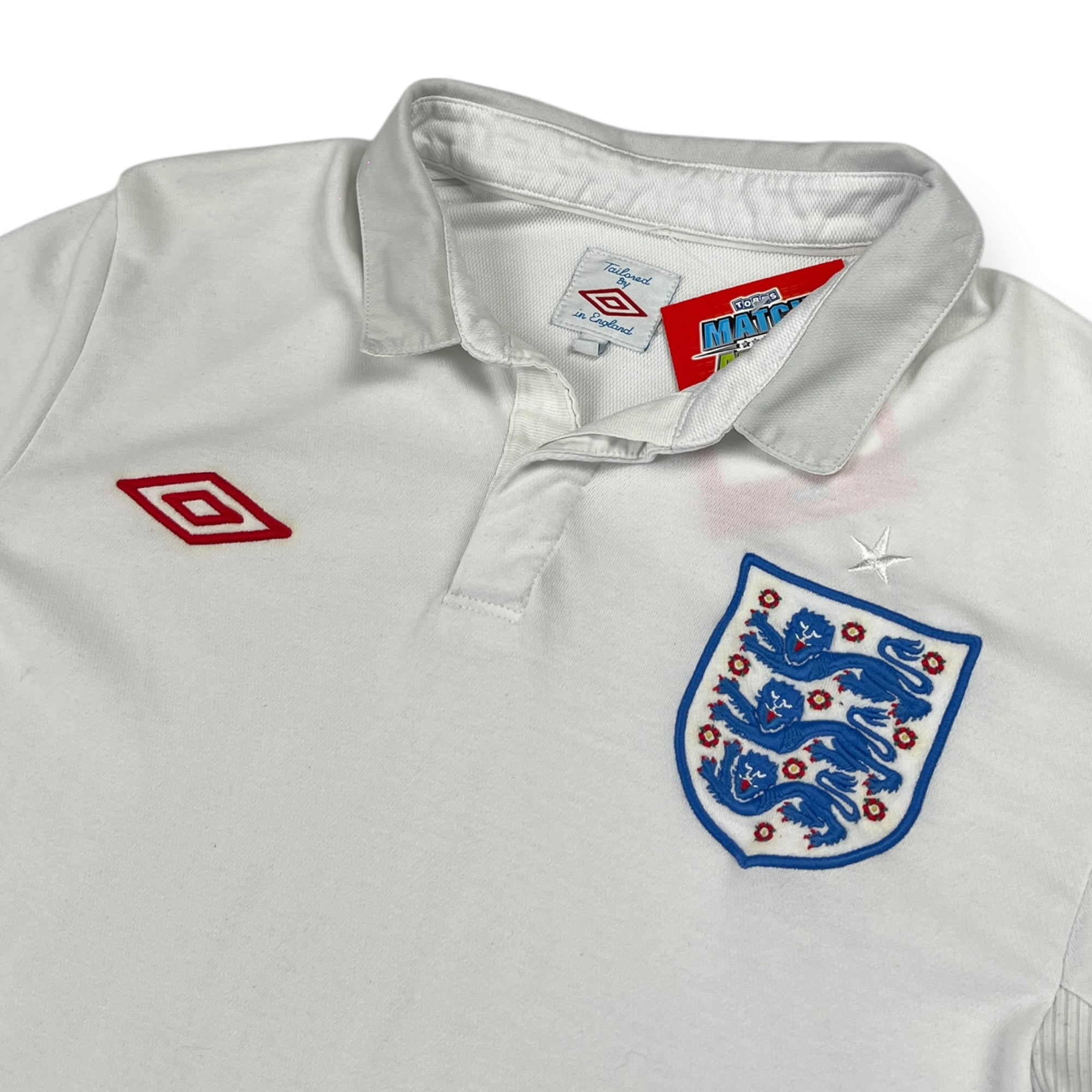 England 2010 Home Shirt L/S (M)